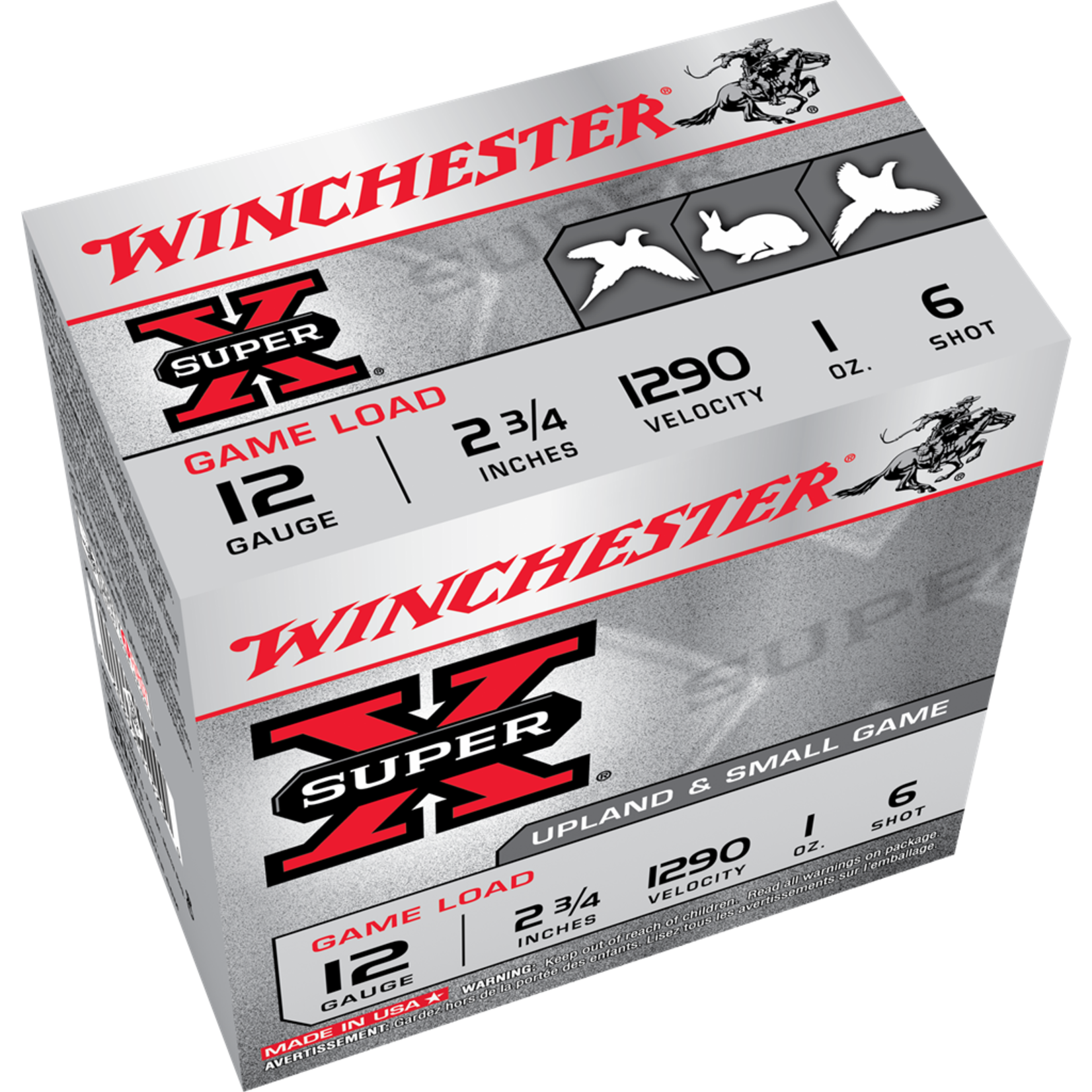 Winchester Super-X 12GA 2 3/4'' 1oz #6 game load