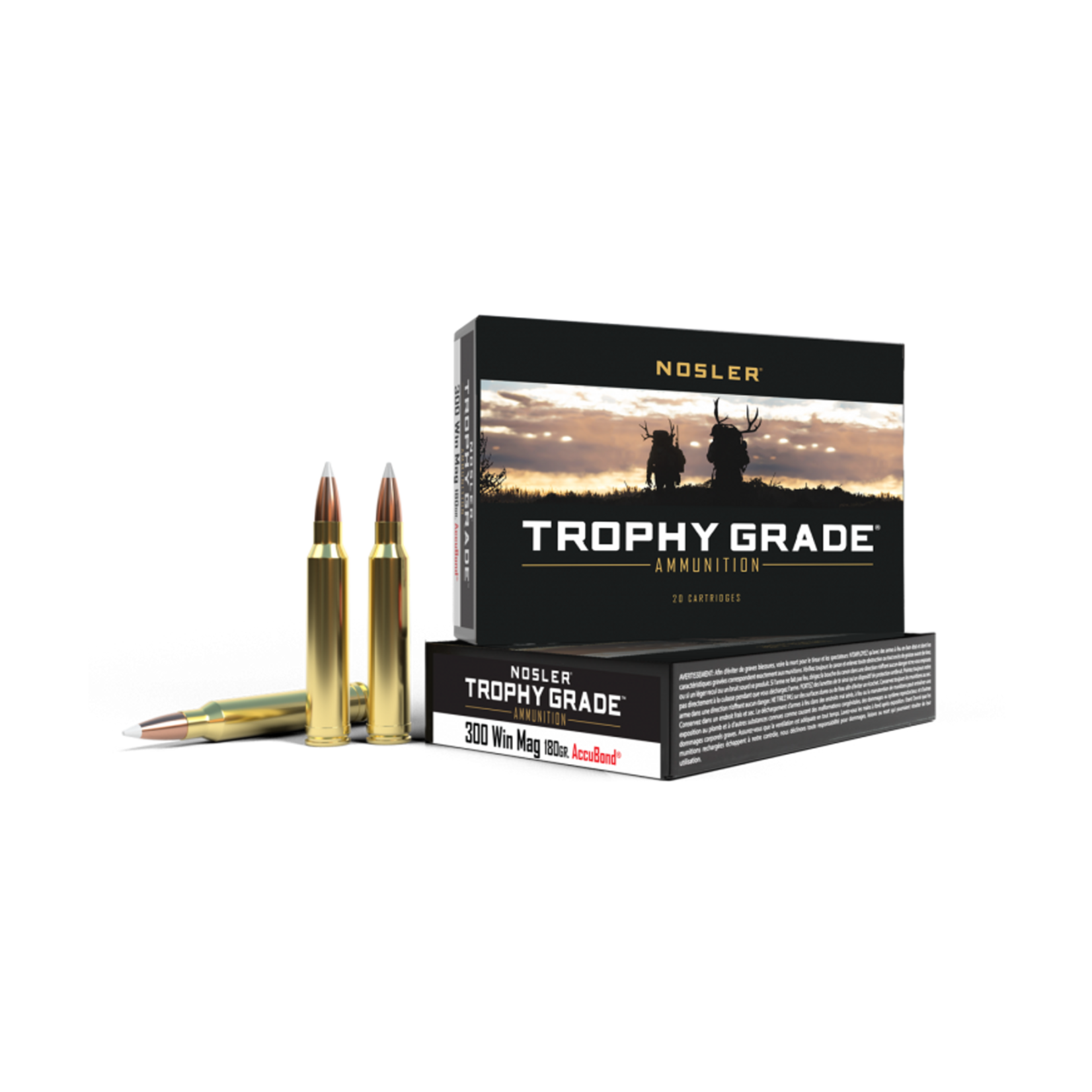 Nosler Nosler 300 WIN MAG Trophy Grade Accubond 180gr