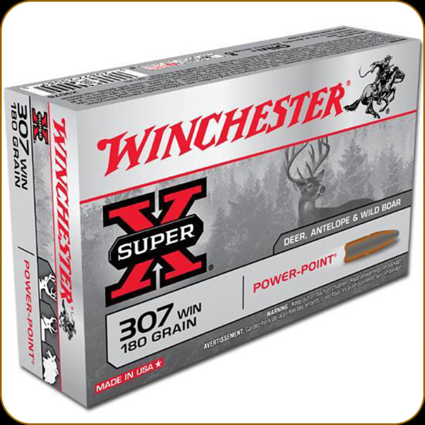 Winchester WIN 307 WIN Super-X 180gr (20/Box)