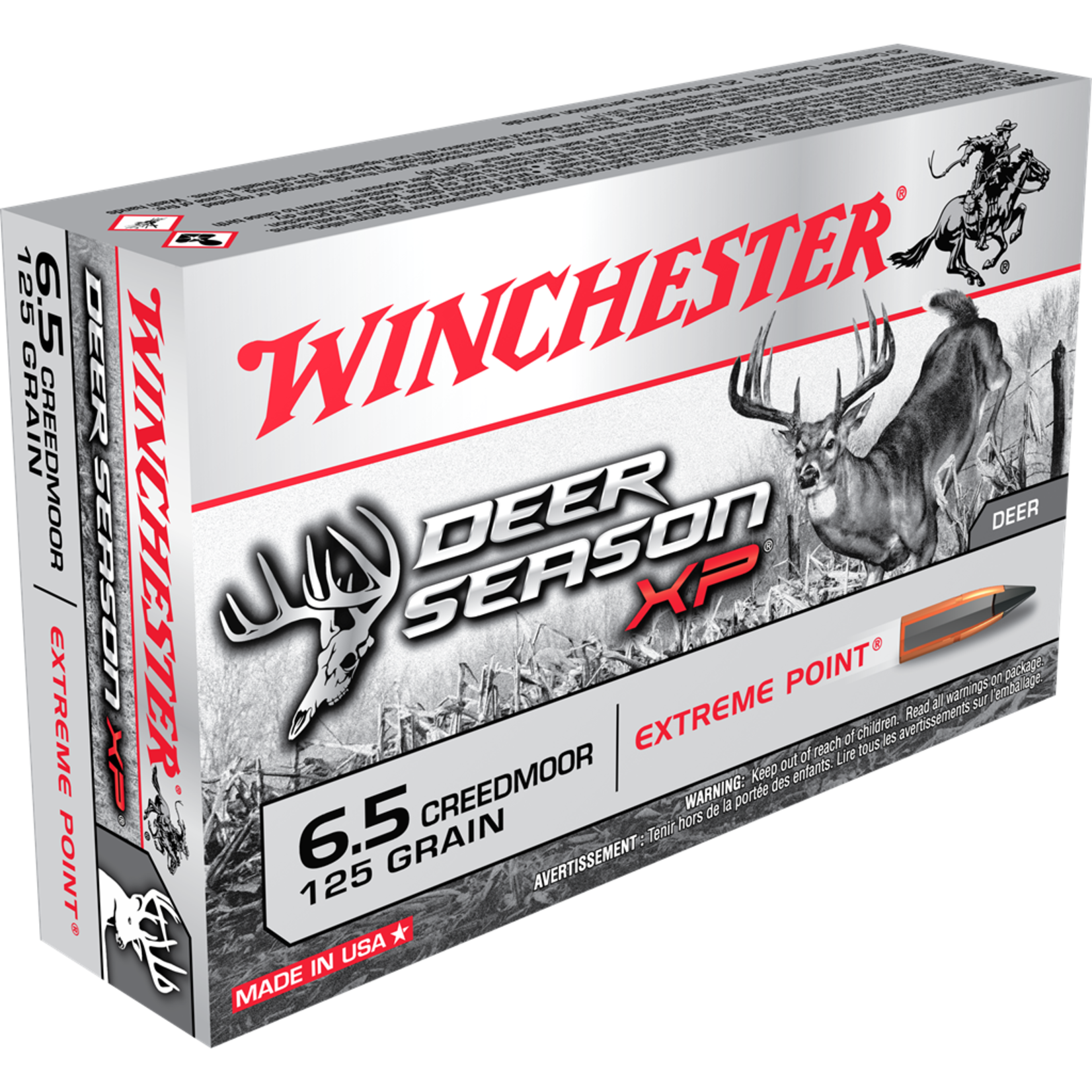 Winchester WIN 6.5 CM Deer Season XP 125gr (20/Box)