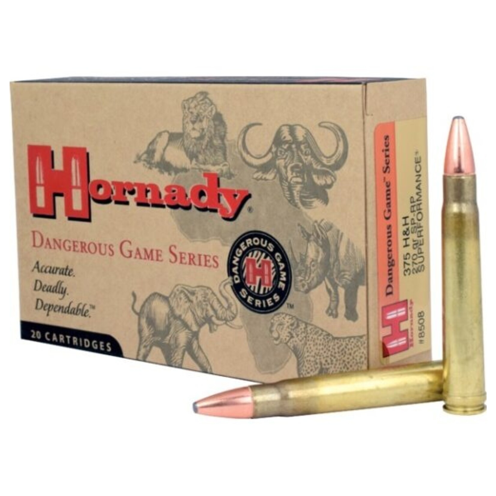 Hornady Hornady 375 H&H MAG Dangerous Game Superformance SP-RP 270gr