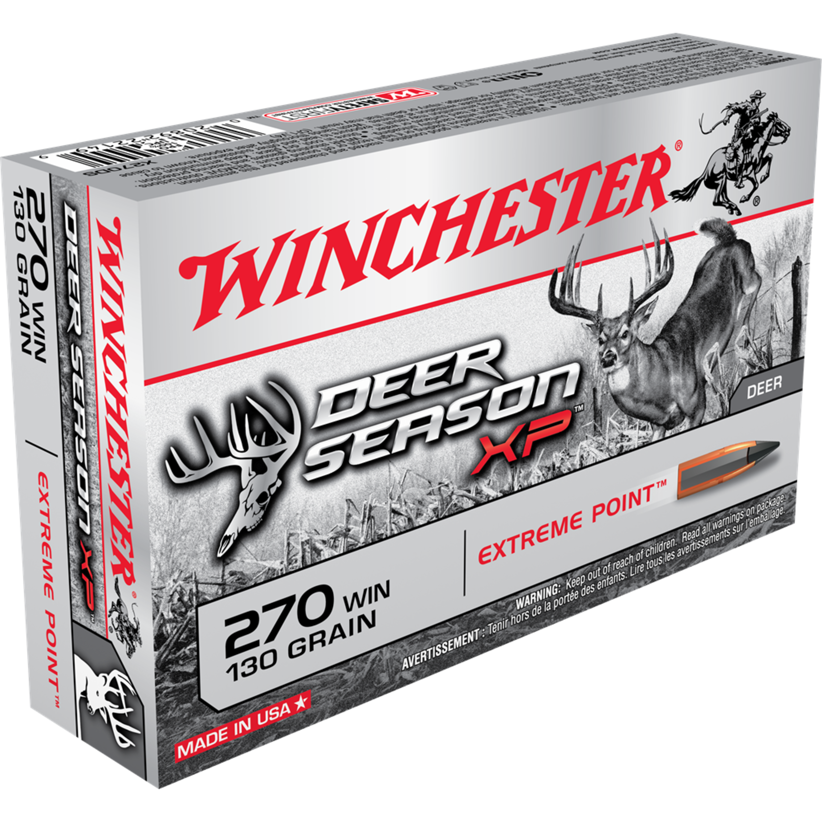 Winchester 270 WIN 130GR Extreme Point Polymer