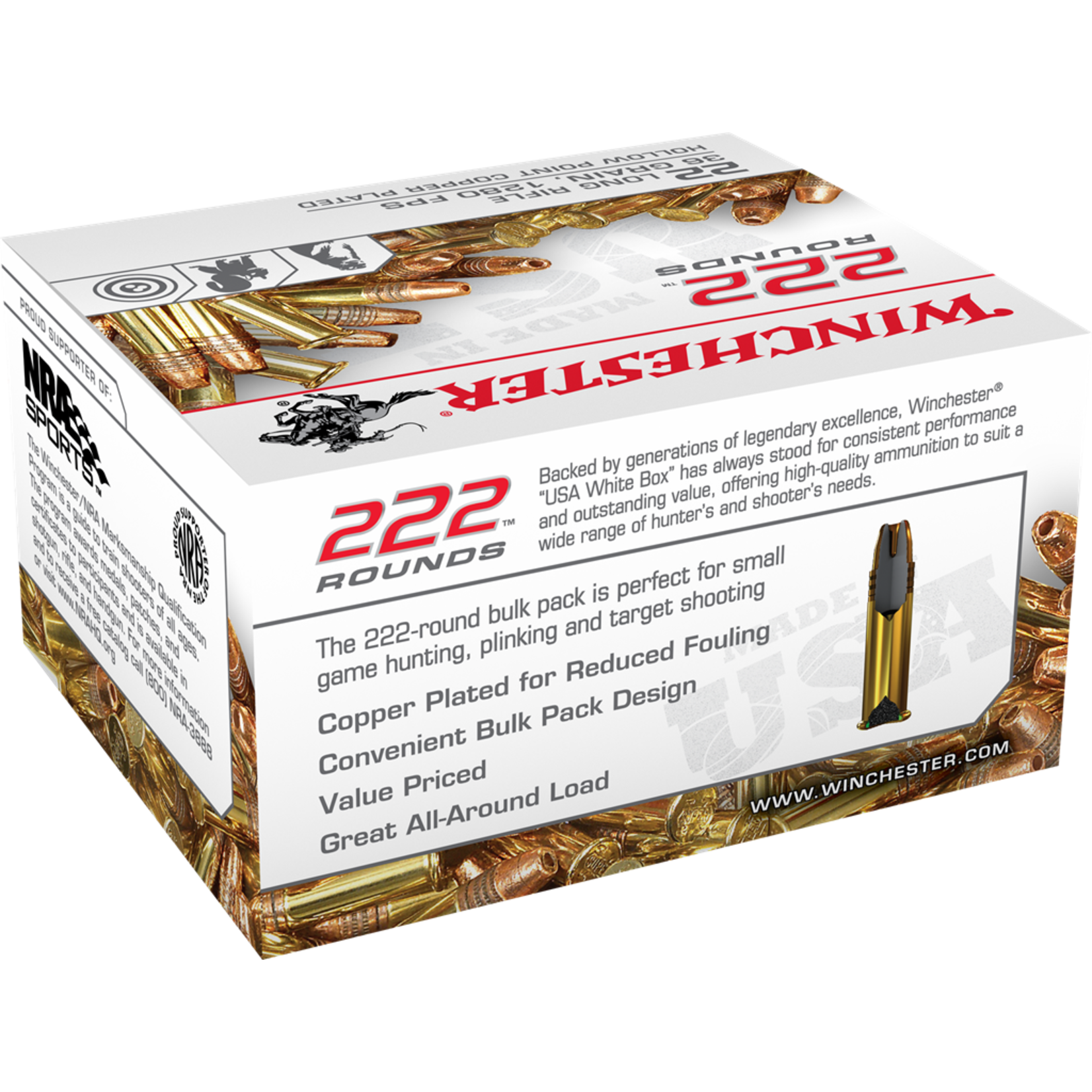 Winchester WIN 22LR Target & Small Game CPHP 36gr (222/Box)