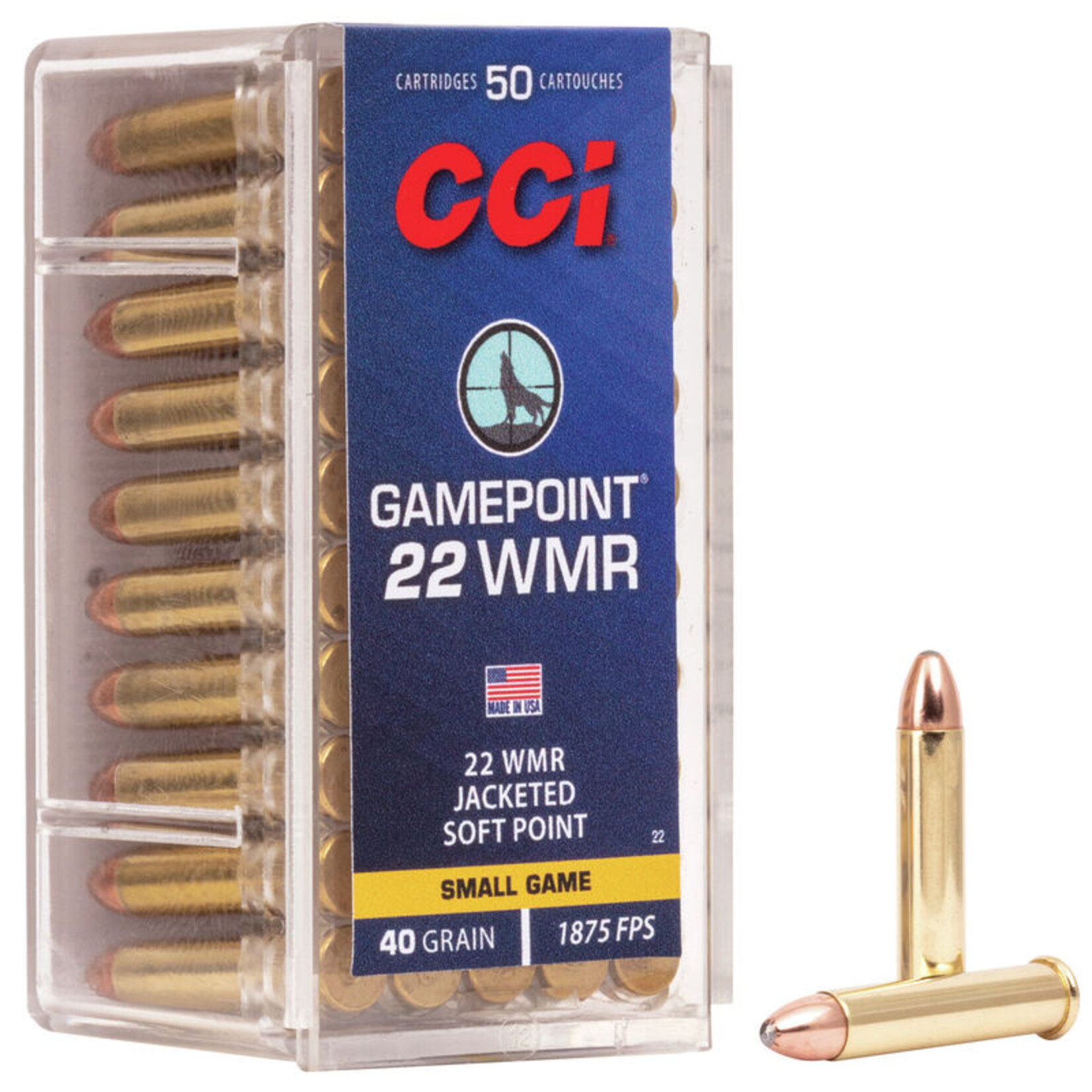 CCI 22 WMR 40Gr Gamepoint