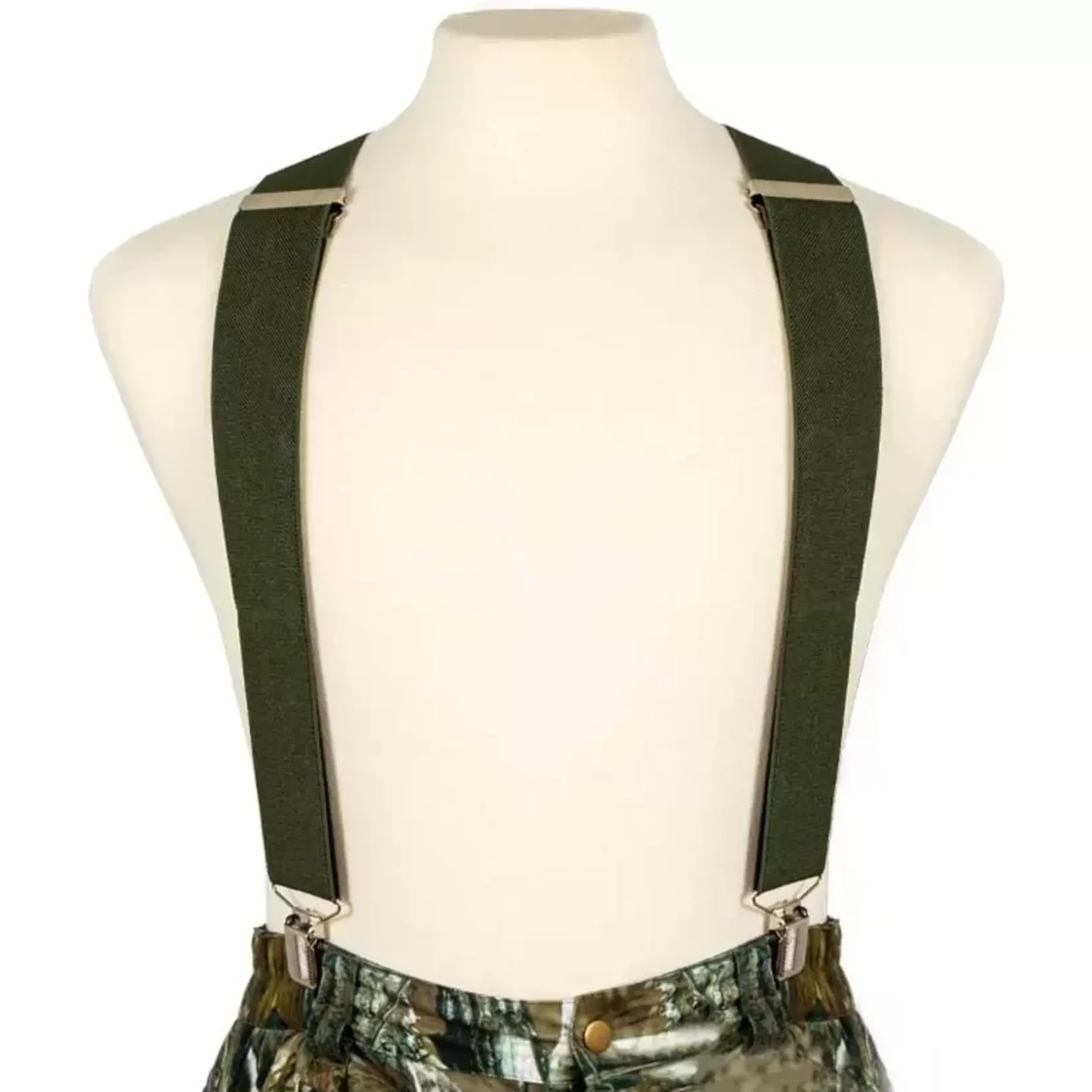 Action Action Suspenders 2'' Green