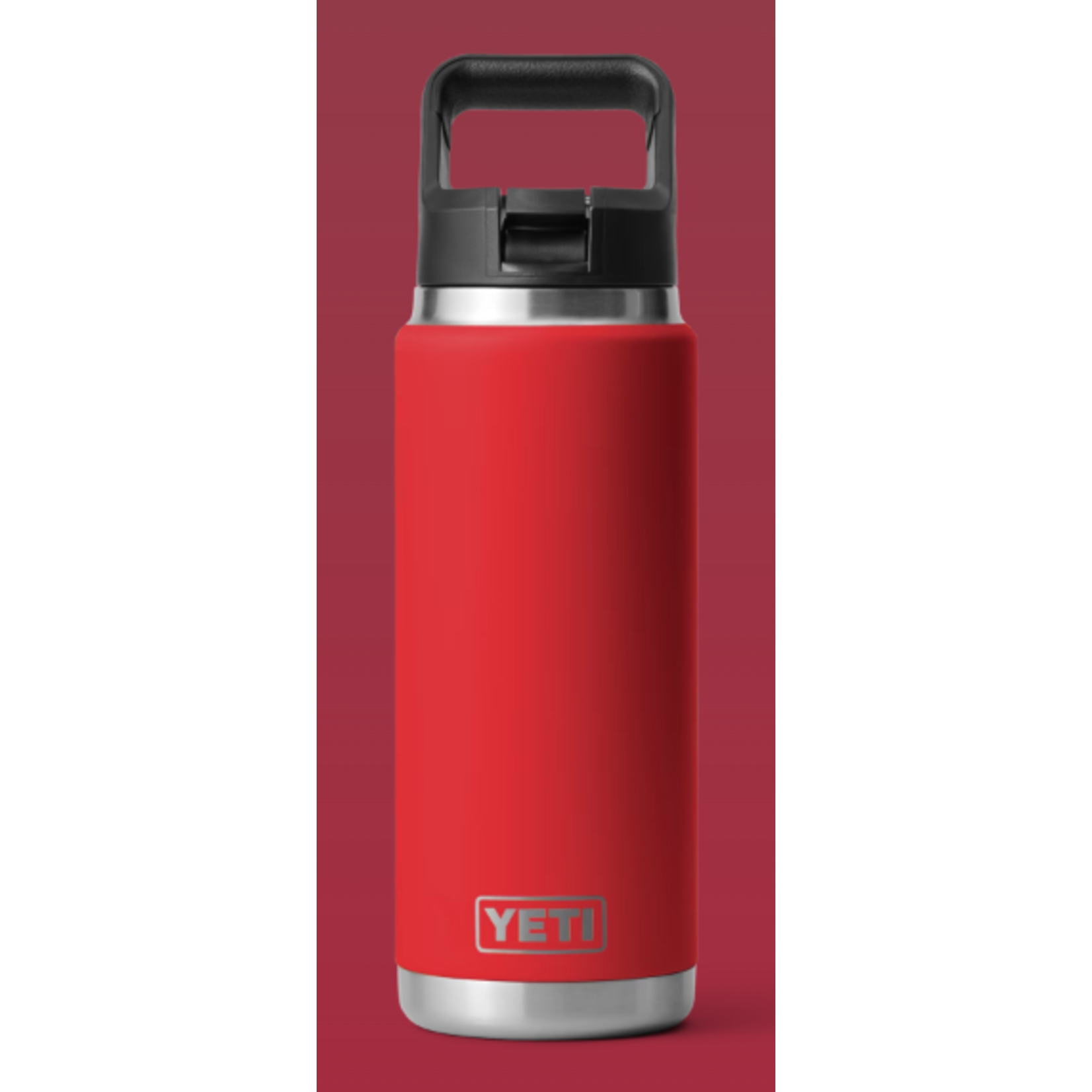 YETI Rambler 26 oz Chug Bottle - Rescue Red