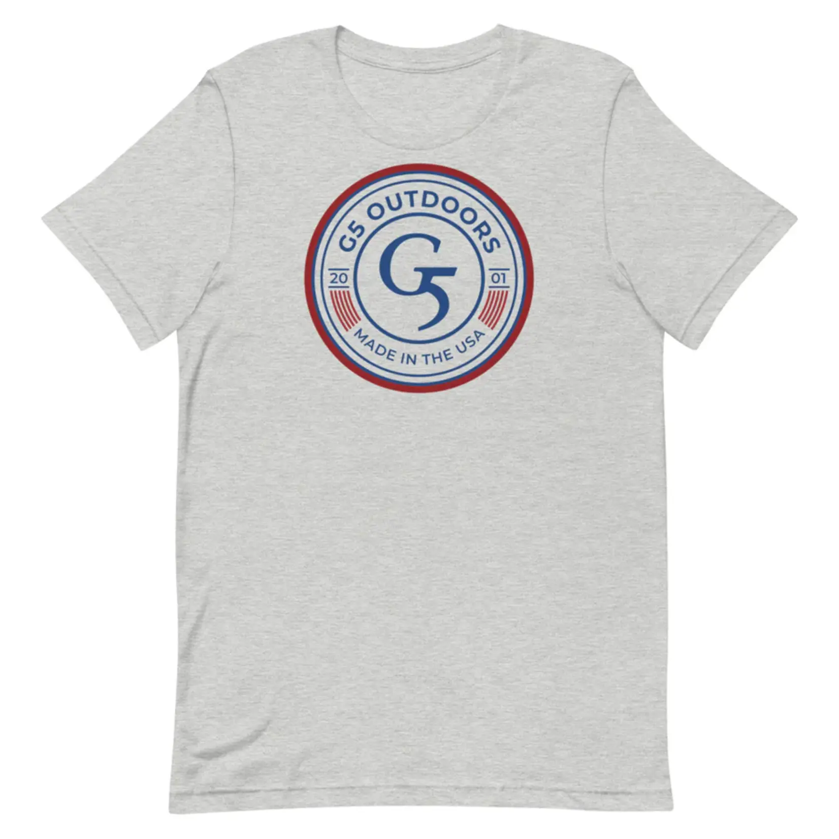 G5 T-Shirt G5 Outdoor Badge - Gris  - Medium