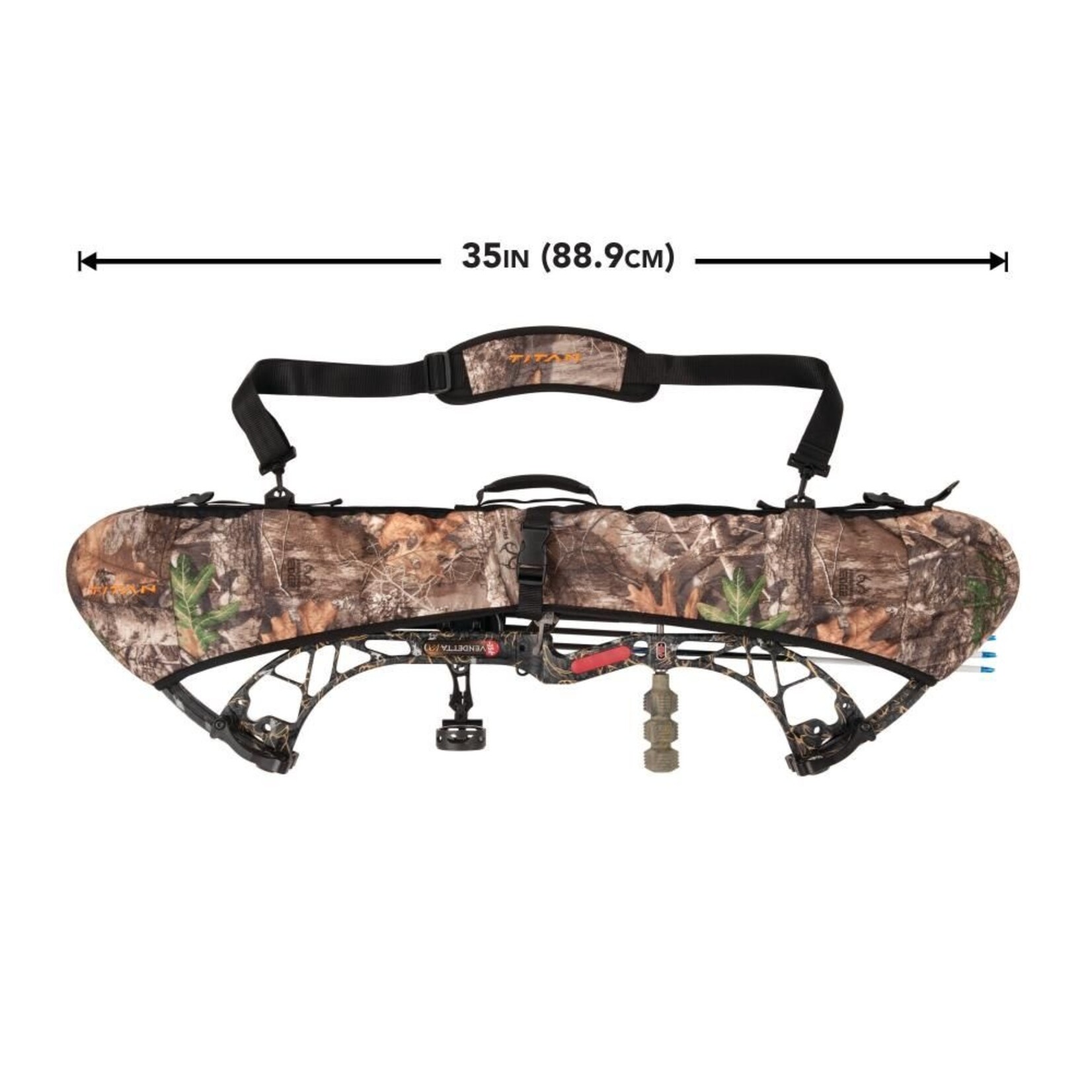 Allen Allen Quick Fit Archrey Bow Sling 35In, Realtree Xtra