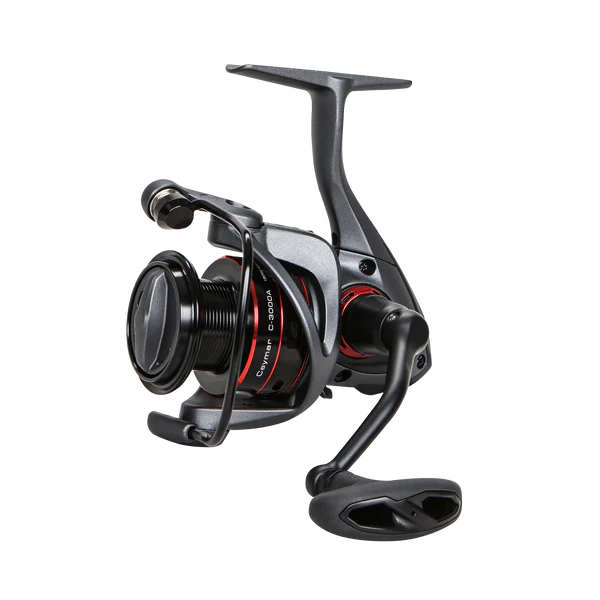 thumbnail interactive-video image 1 of Okuma Ceymar Spinning Reel - Graphite Lightweight 8BB All Purpose Fishing Reel 1 of 4