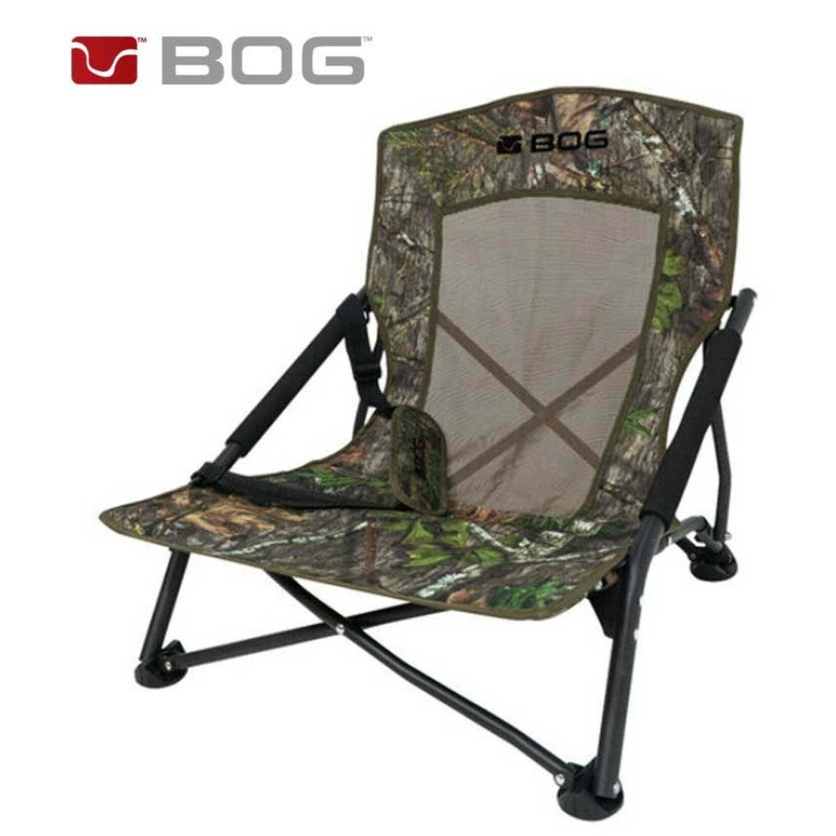 BOG Chaise à profil bas pour chasse aux dindons BOG Camo