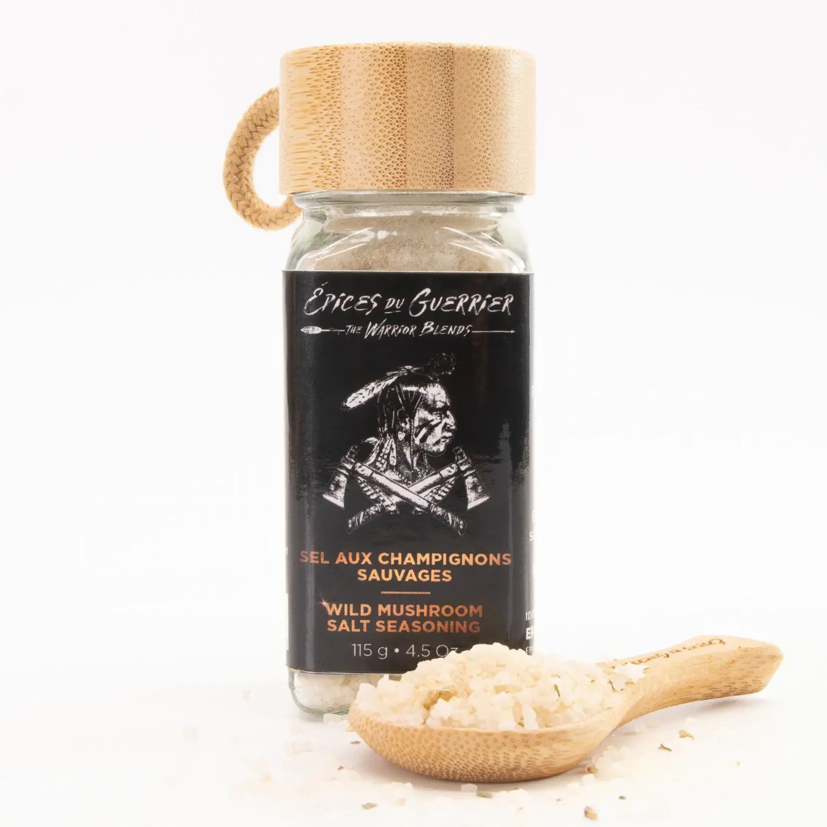 Épices Du Guerrier Sel Aux Champignons (Pot En Verre)