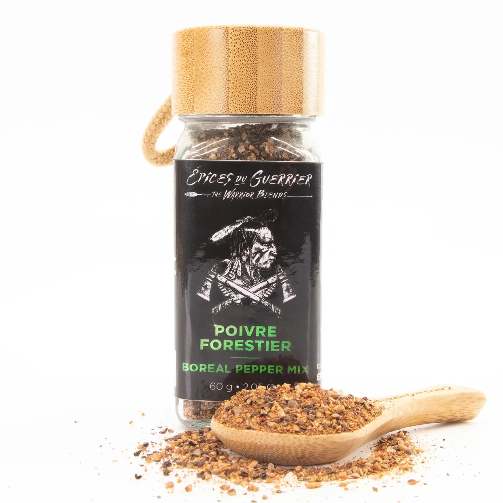 Épices Du Guerrier Poivre Forestier (Pot En Verre)