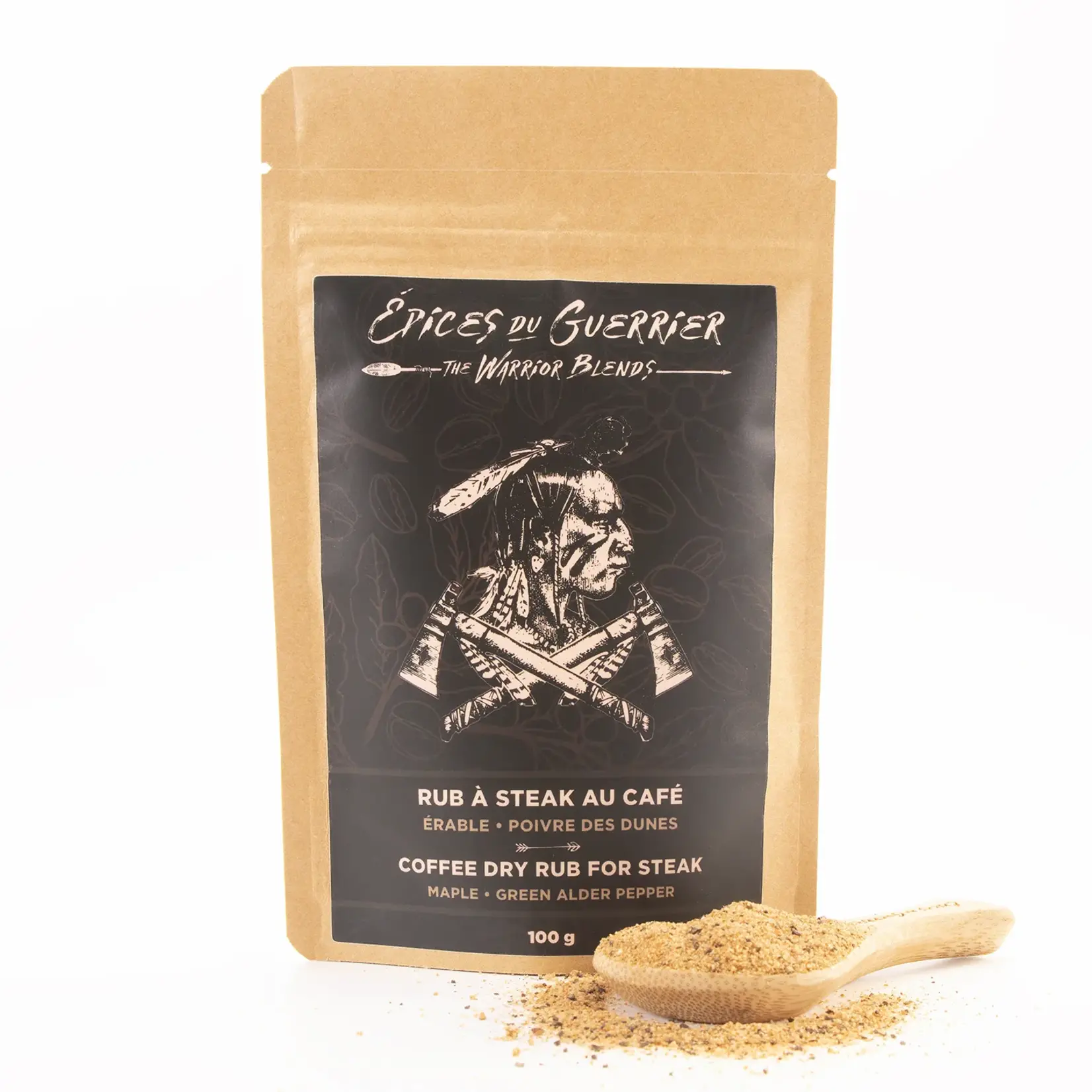 Épices Du Guerrier Rub A Steak Au Café (100g)