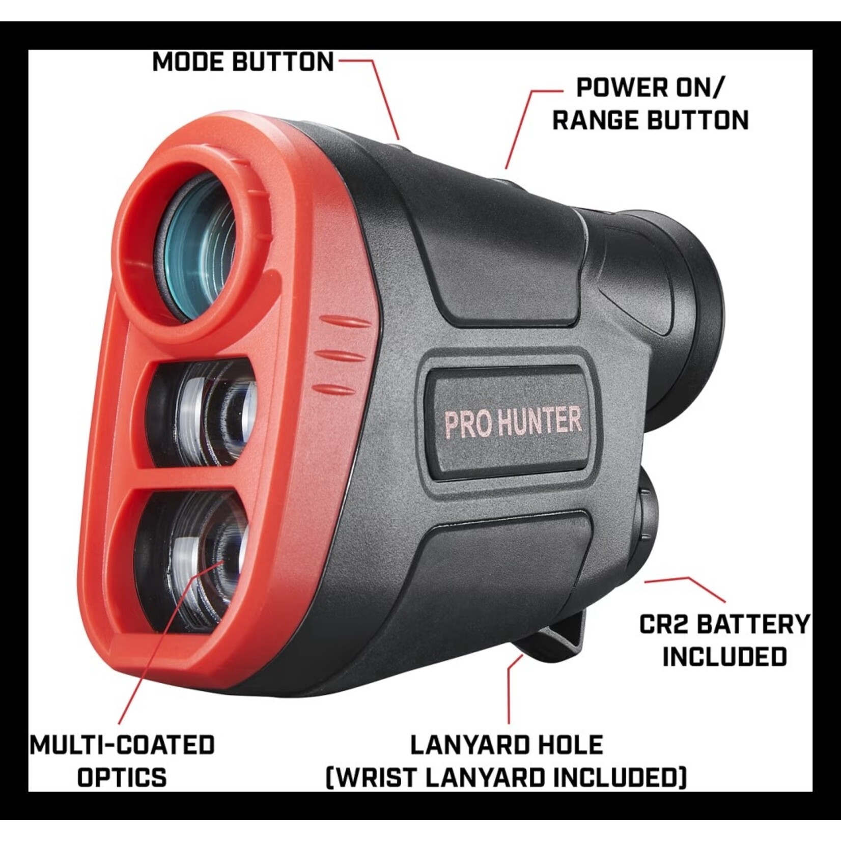 Simmons Simmons Prohunter 6X20MM 750 YD Laser Range Finder