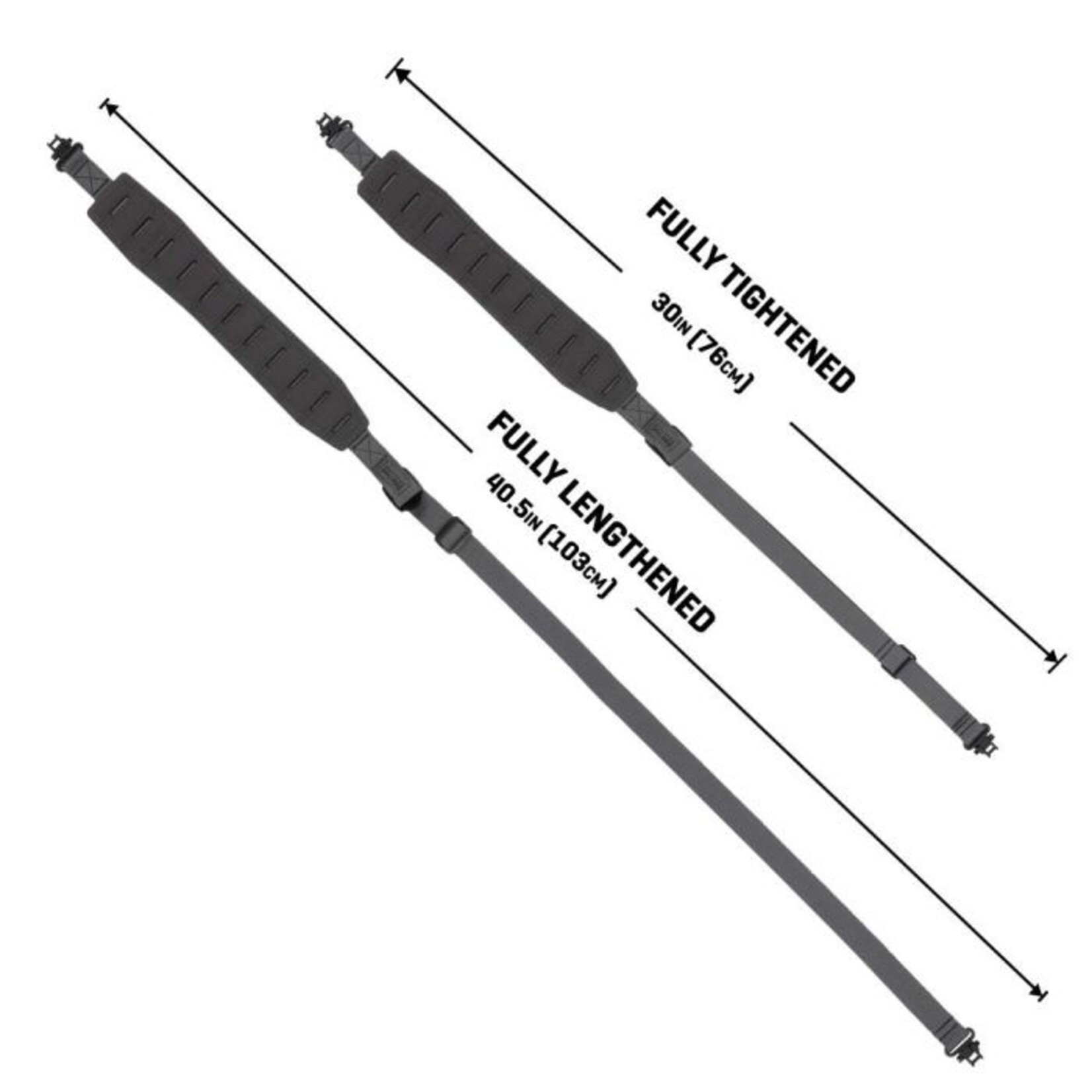 Allen Klng Traction Molded Rubber Sling - Midnight Gray