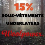 WOOLPOWER 15% VENDREDI FOU