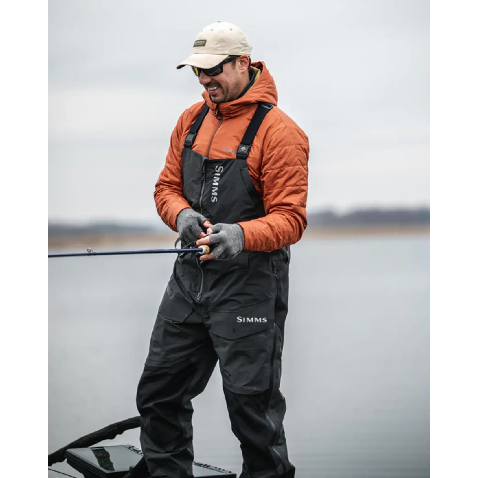 Simms Simms M's ProDry™ Bib - Black XL
