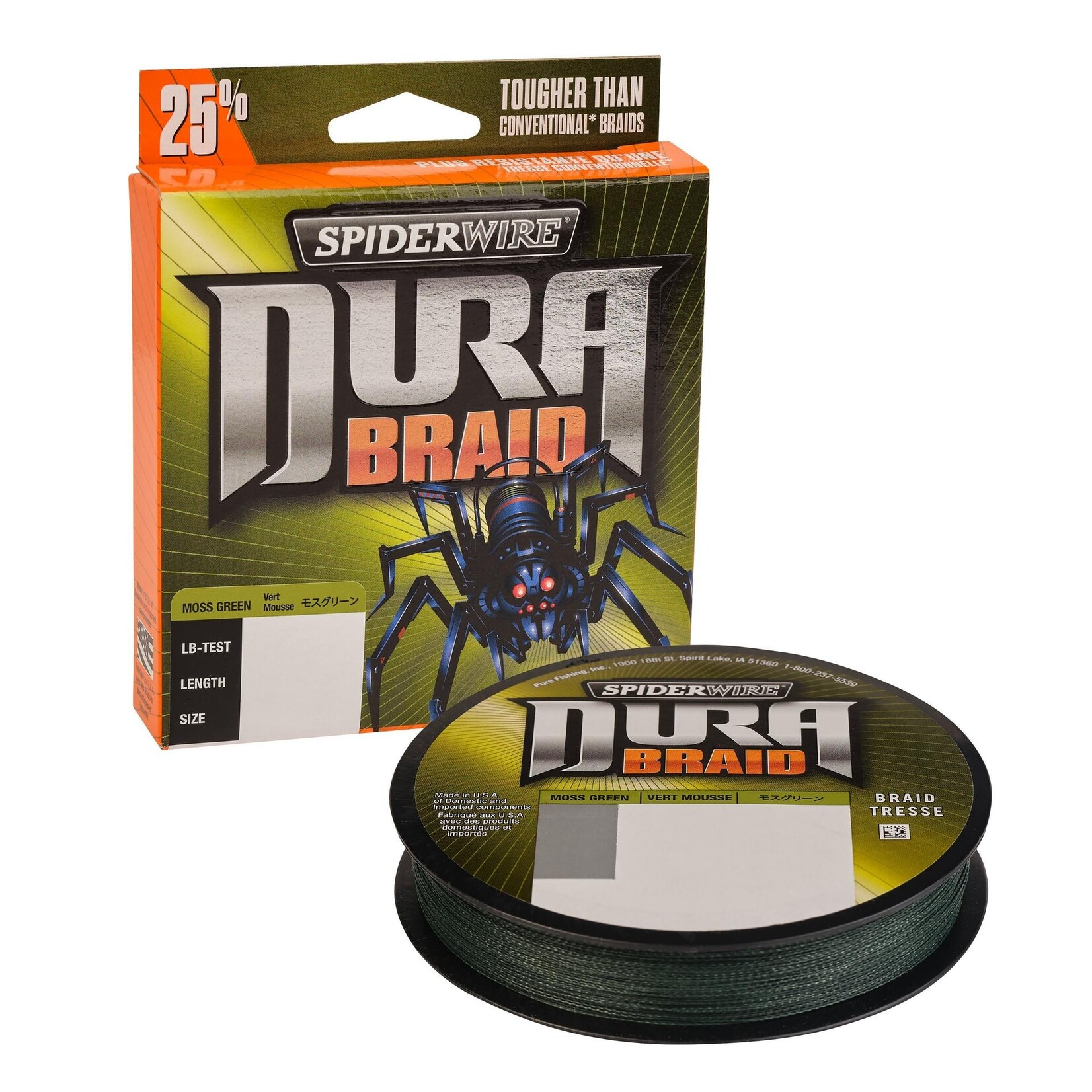 SpiderWire Fil Tressé SpiderWire DuraBraid