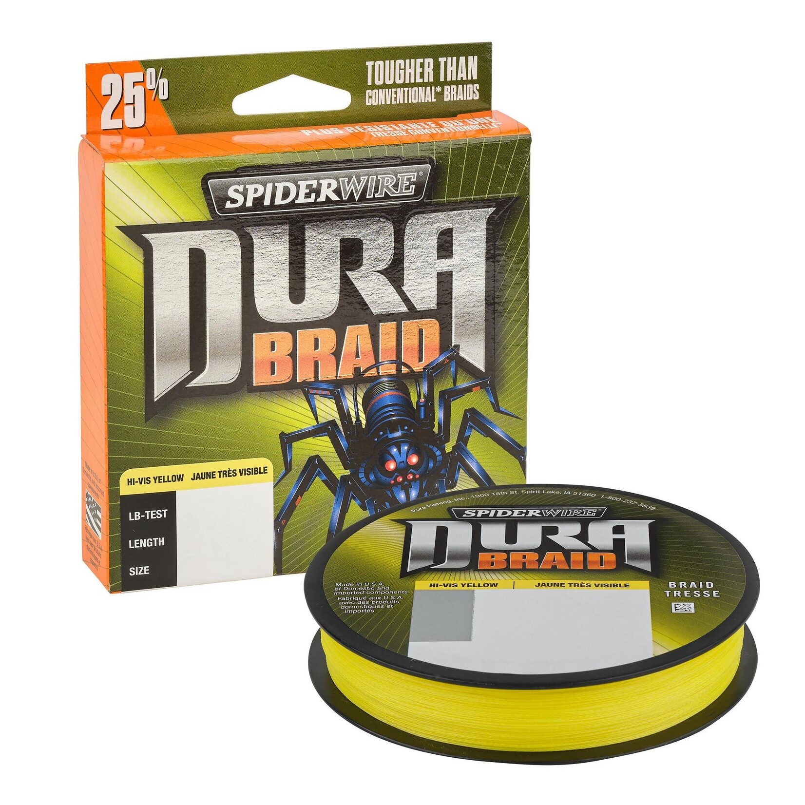 SpiderWire Fil Tressé SpiderWire DuraBraid