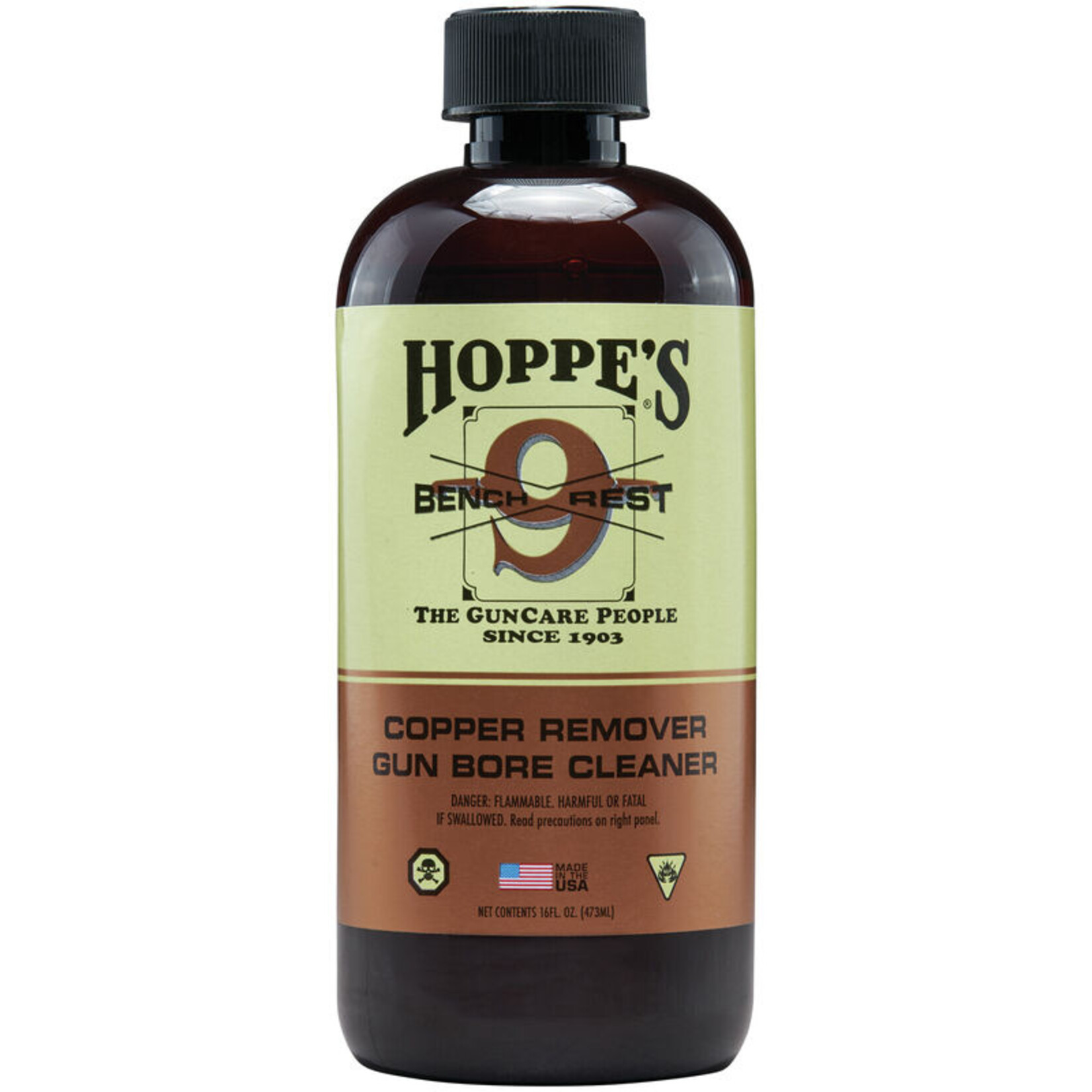 Hoppe's Nettoyant pour canon Hoppe's Bench Rest 9 Copper Remover 5 oz