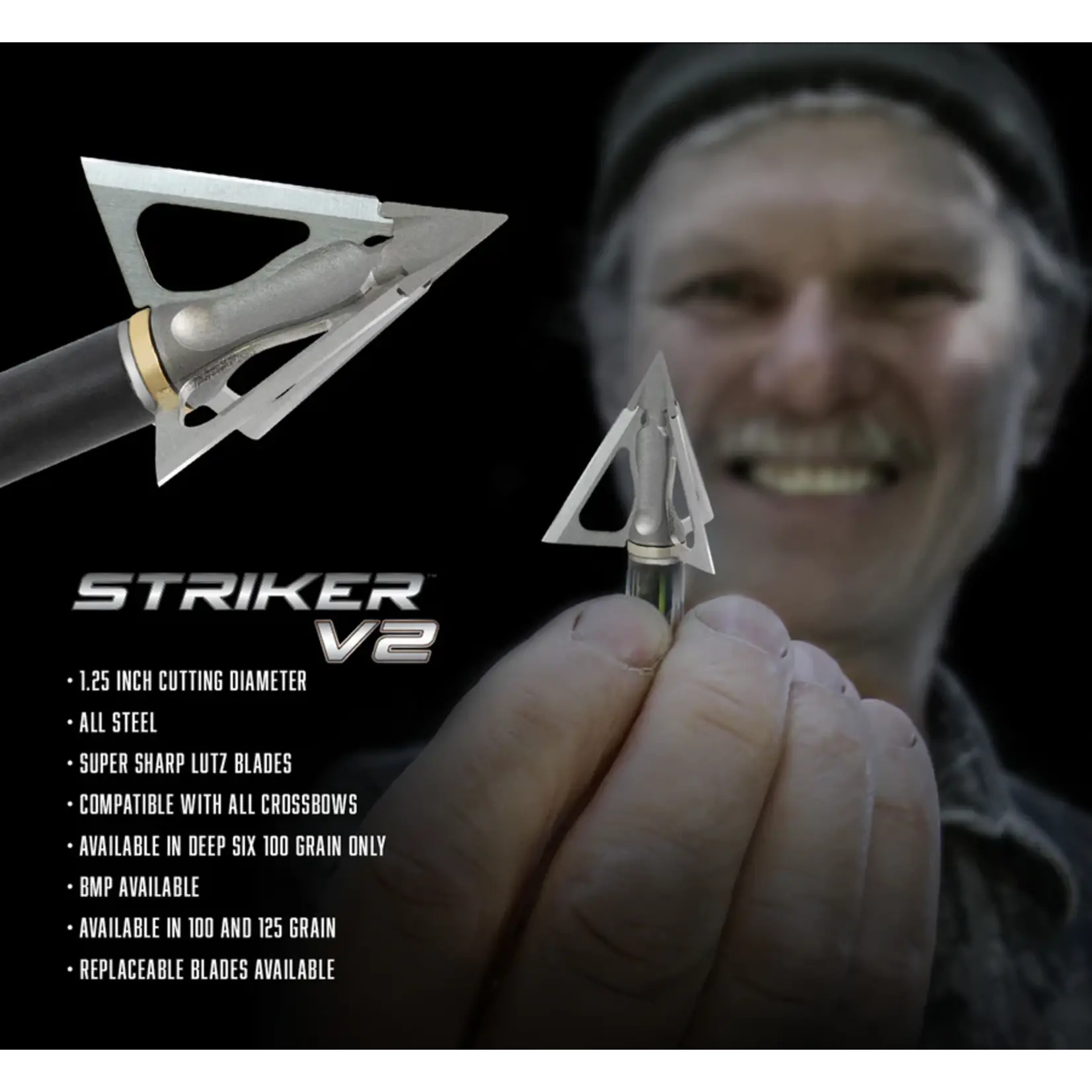 G5 Pointe de chasse G5 Striker V2 125 Grain