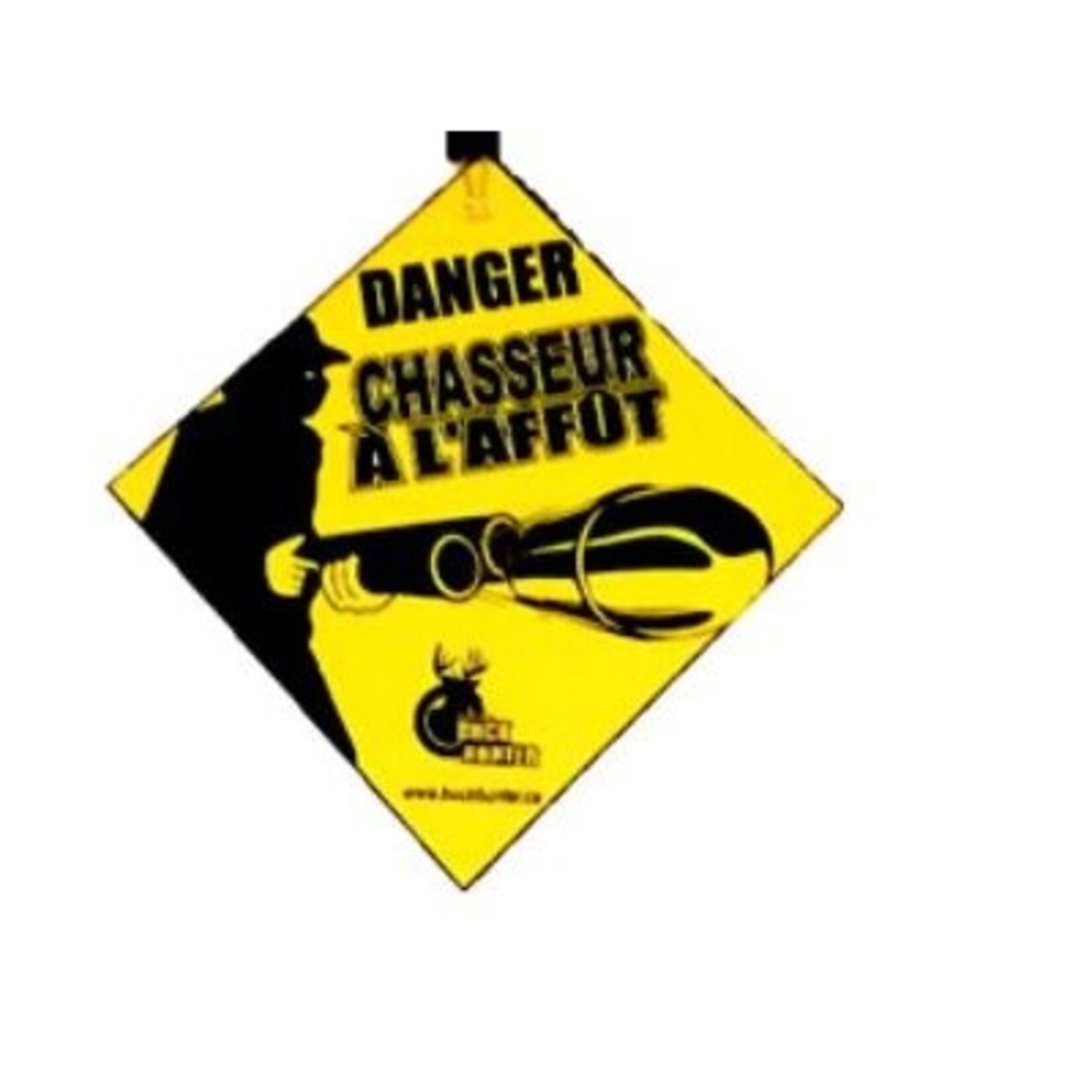 Buck Hunter Affiche Coroplast "Chasseur A L'Affut"