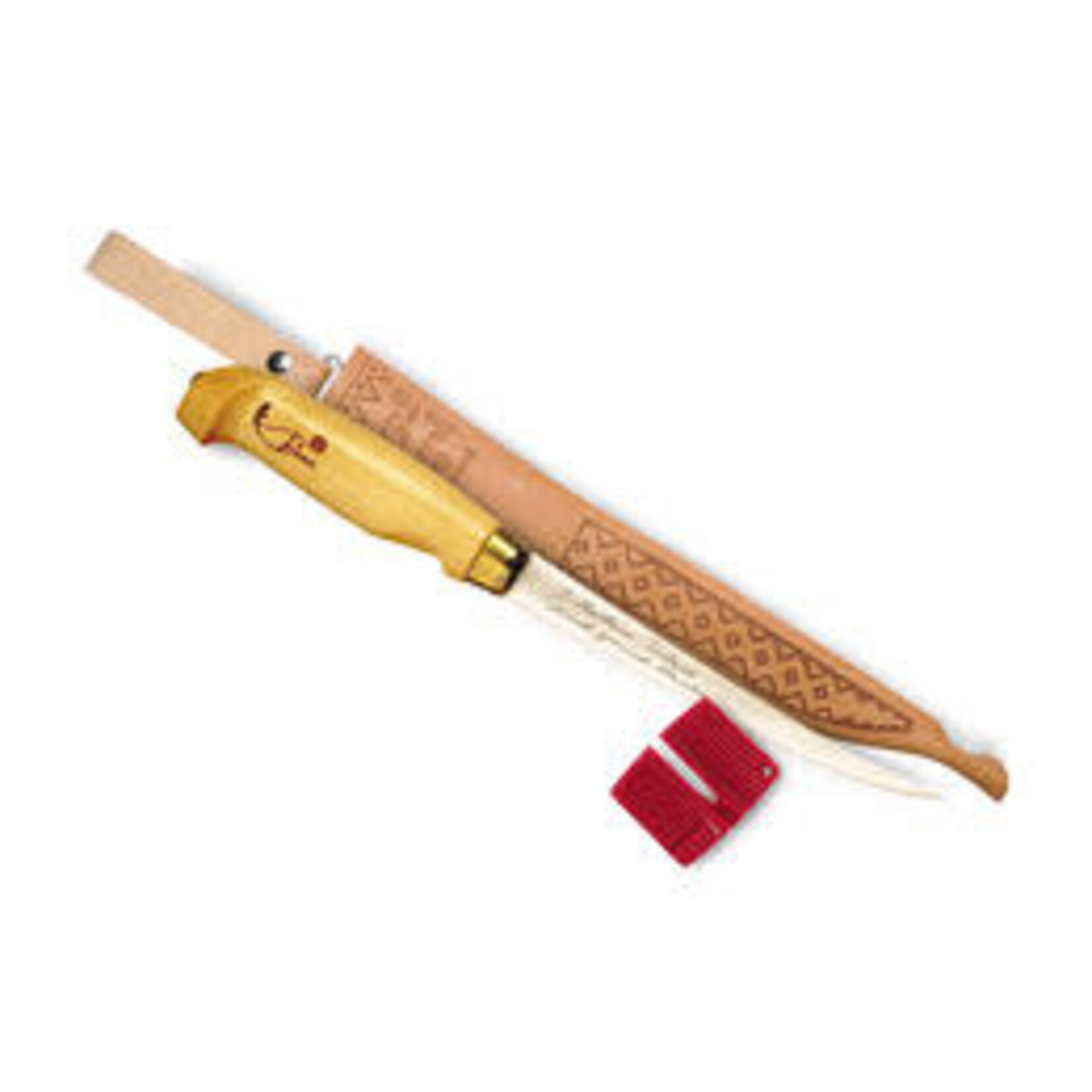 Rapala Couteau Rapala Fish 'N Fillet - Lame de 7½" avec poignée en bouleau, comprend un aiguiseur.