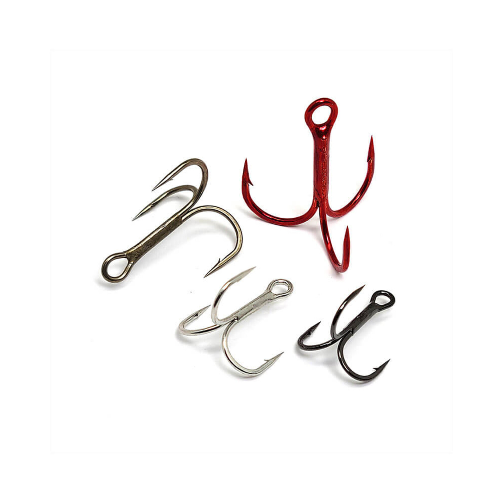 Gamakatsu Gamakatsu Treble Round Bend Nickel Black #8