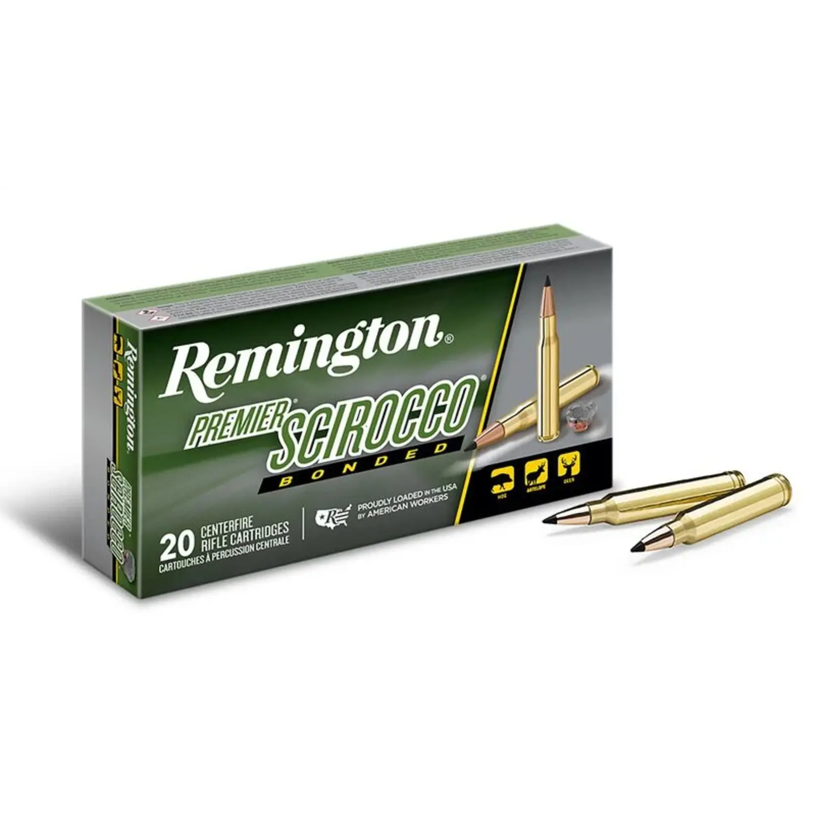 Remington Remington 7MM RUM Premier Scirocco Bonded 150gr
