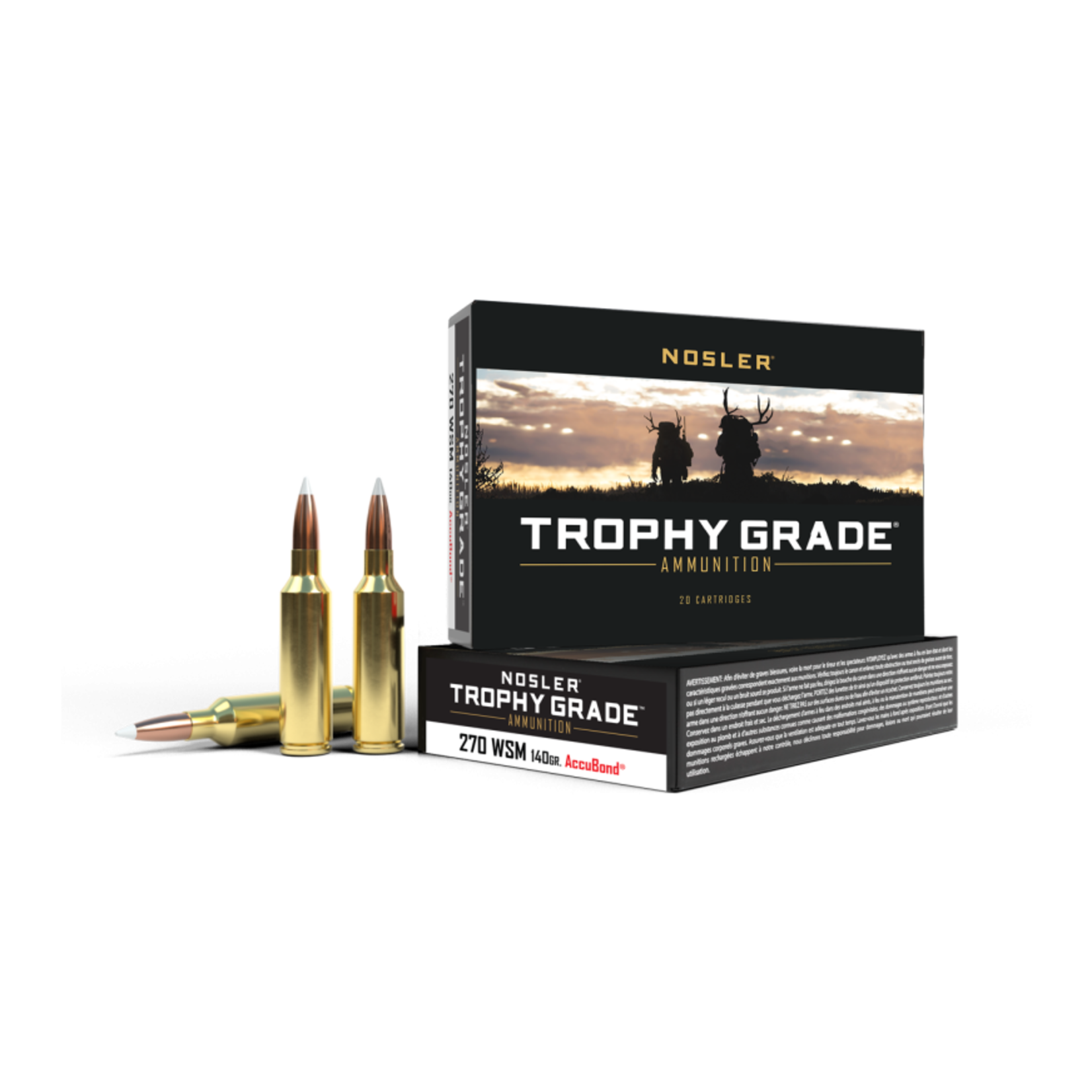 Nosler Nosler Trophy Grade 270 WSM Accubond 140gr