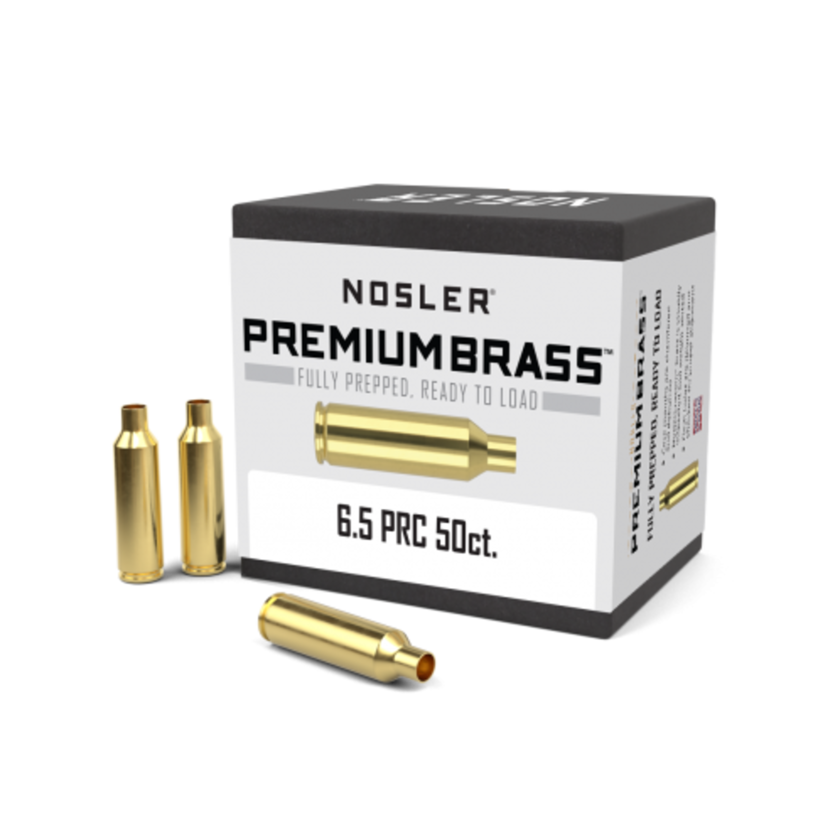 Nosler Douilles NOSLER 6.5 PRC 50pk