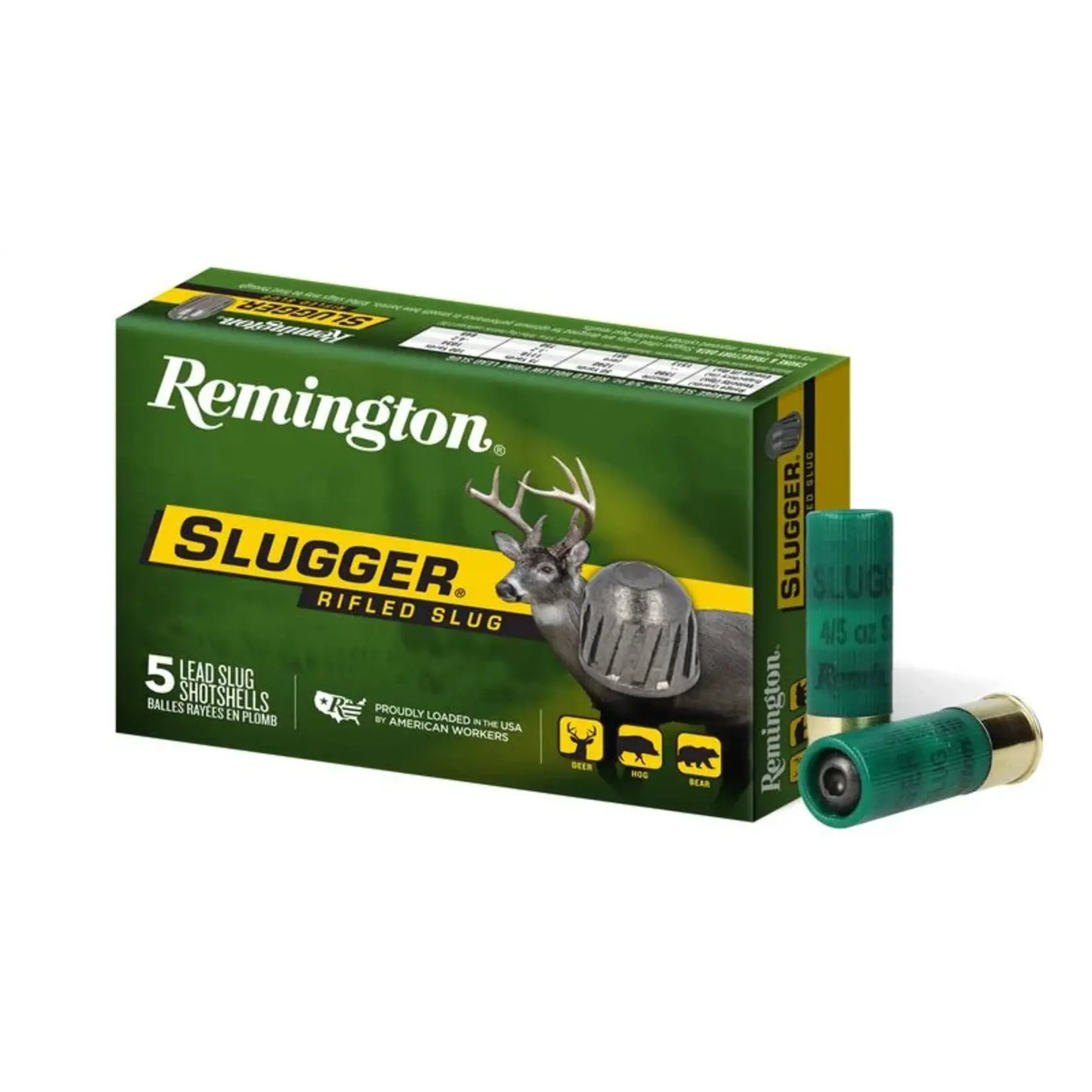 Remington REM 16 GA 2.75'' 4/5oz Slugger Rifled Slug HP