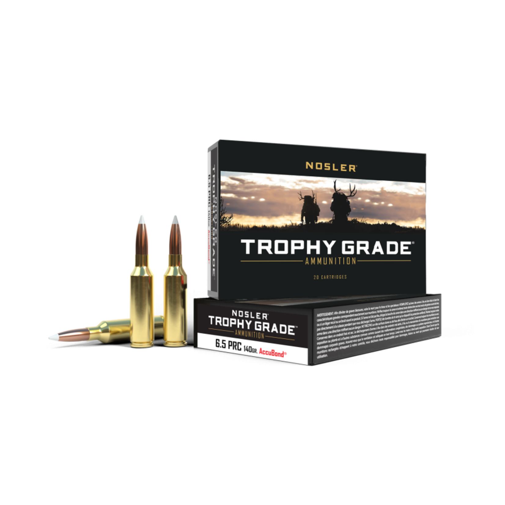 Nosler NOS 6.5 PRC Trophy Grade Accubond 140gr