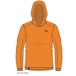 Connec Connec Hoodie LT DRAFT Blaze Orange