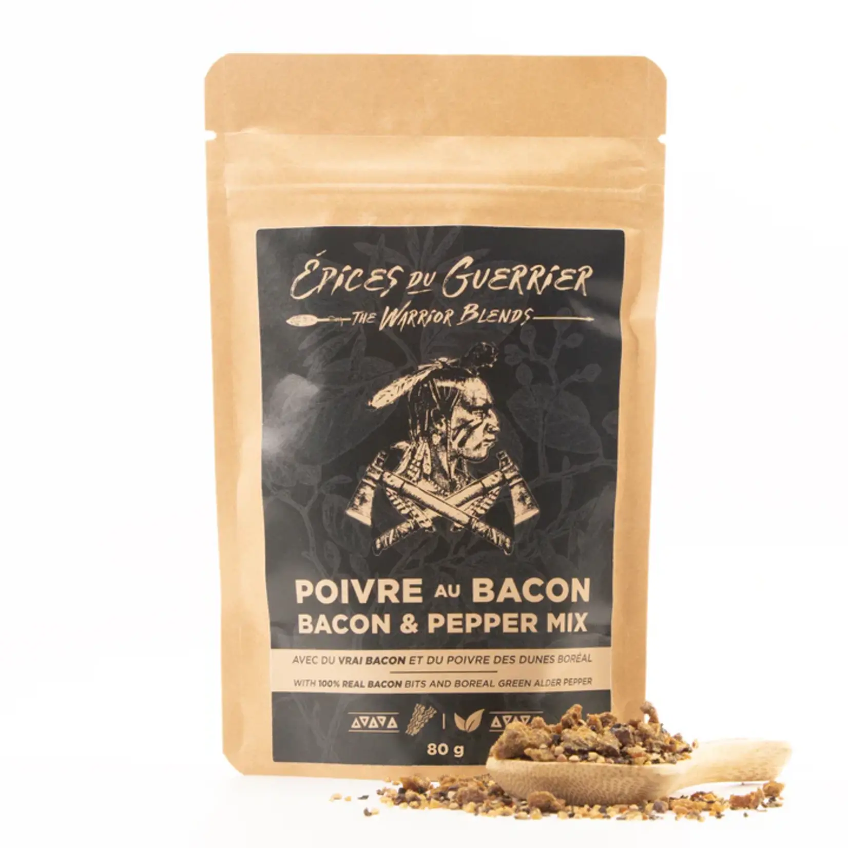 Épices Du Guerrier Poivre Au Bacon (80g)
