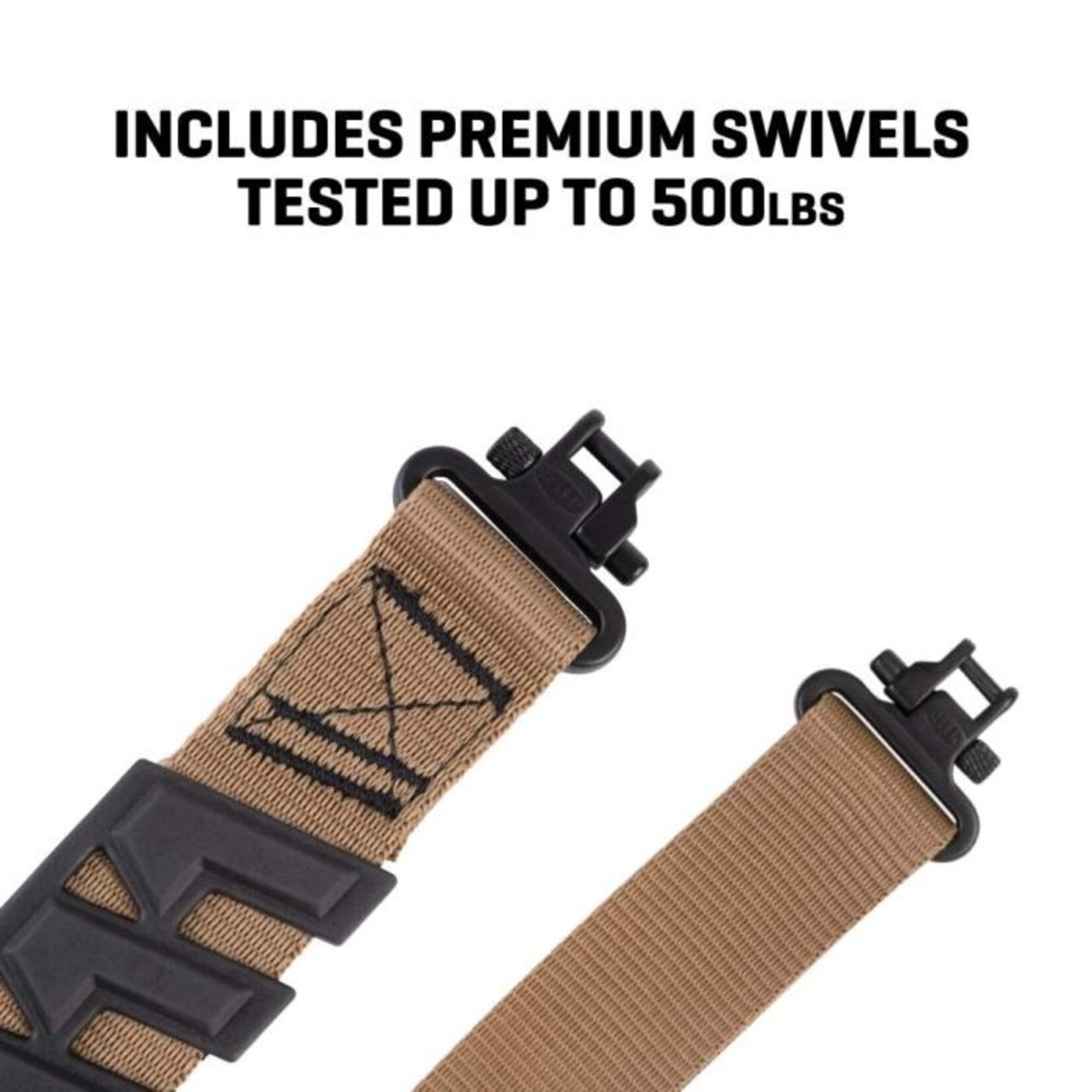 Allen Sangle Allen Trak Traction  w/swivels, Tan/Noir