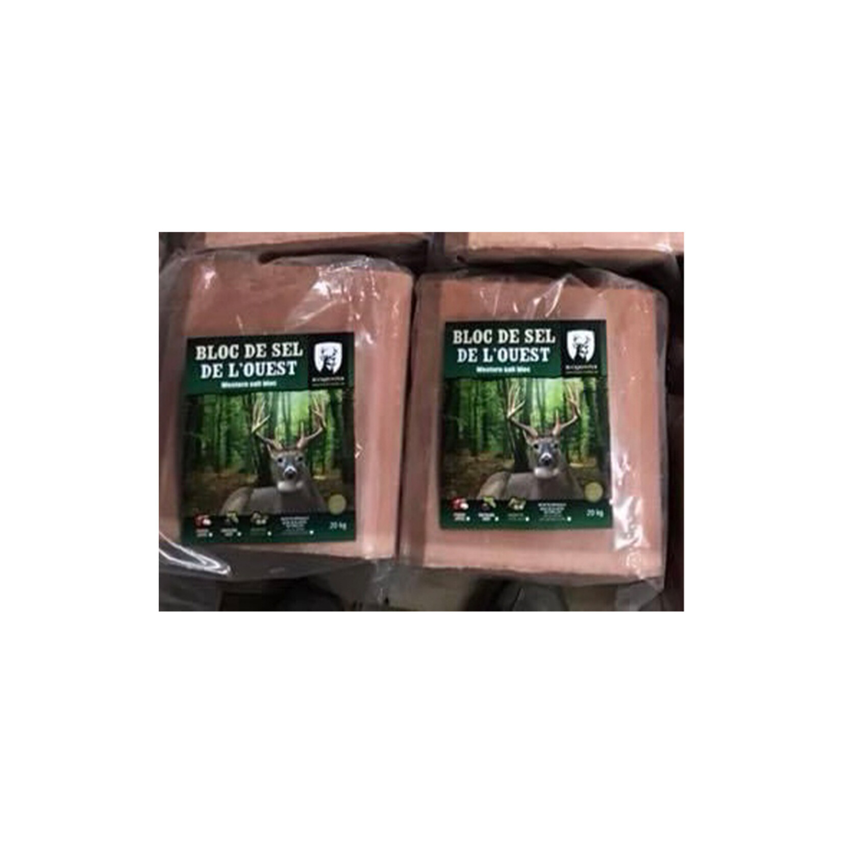 Buck Hunter Western Salt Block Maple 20 kg