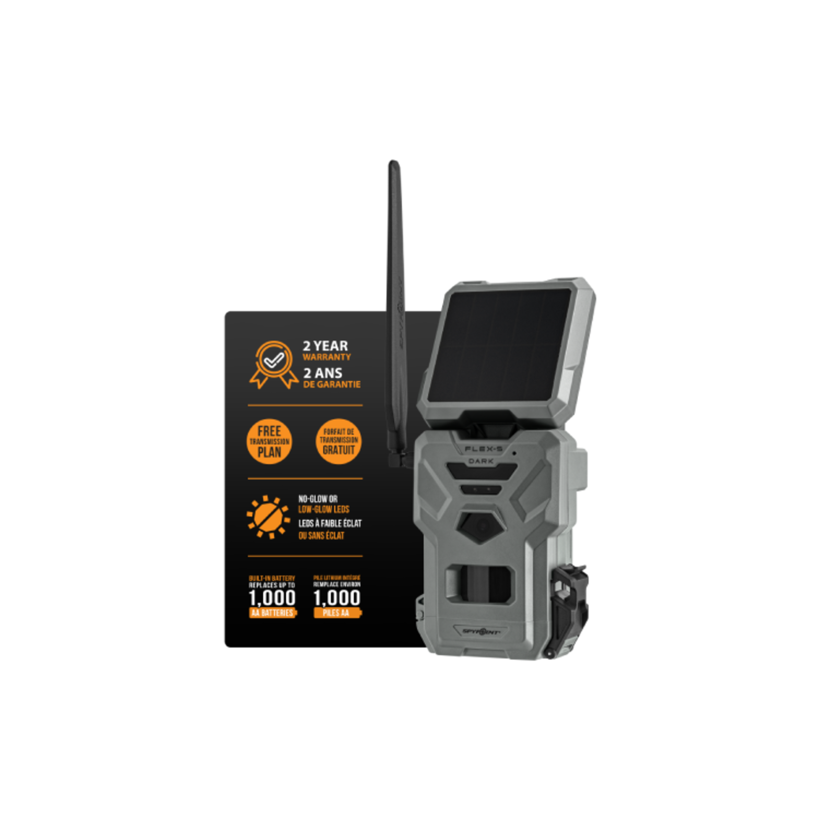 Spypoint Cameral de chasse cellulaire Spy Point Flex-S-Dark