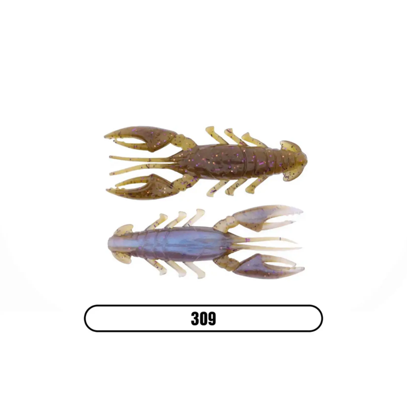X Zone Lures X Zone Lures Stealth Finesse Series Scented Craw 2.5