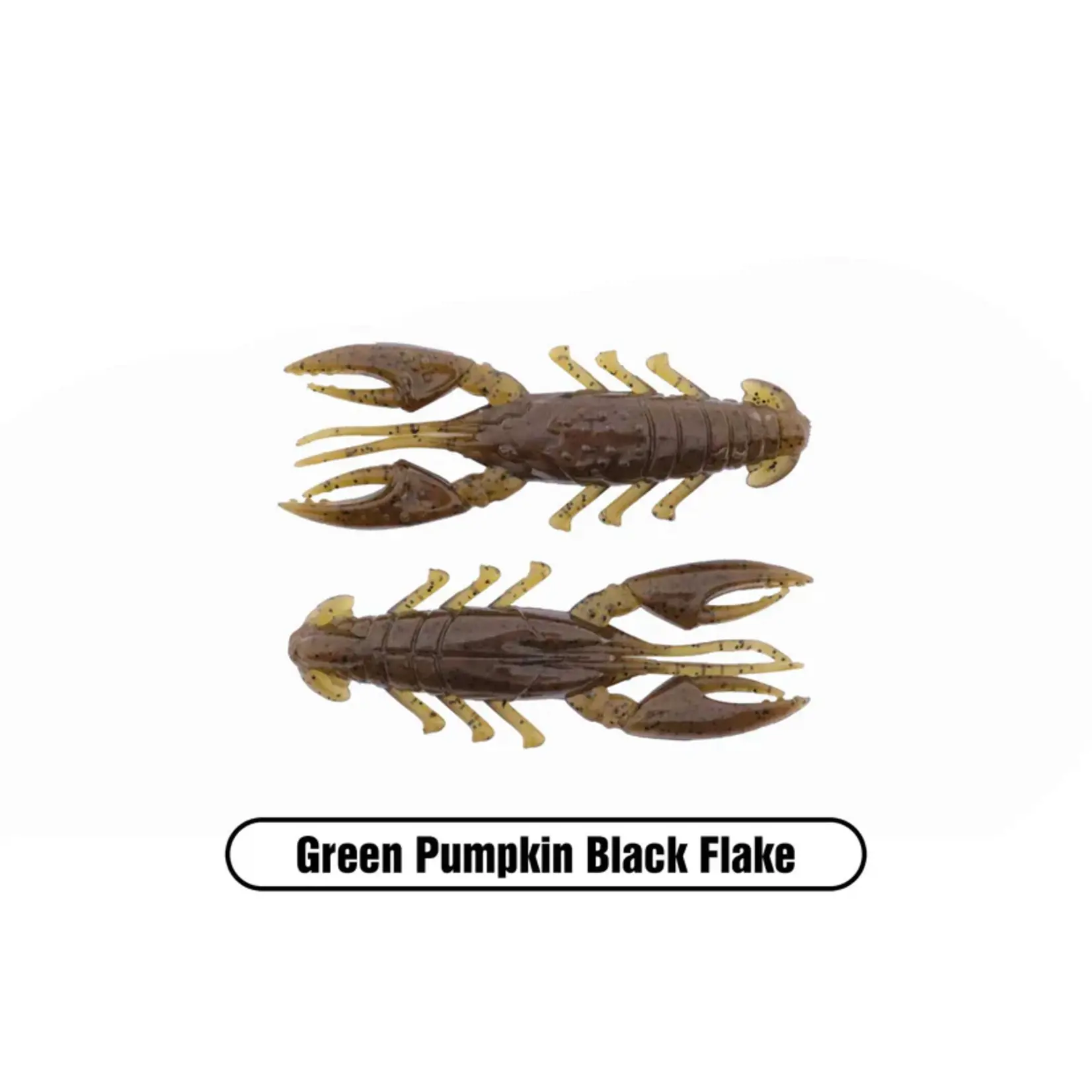 X Zone Lures X Zone Lures Stealth Finesse Series Scented Craw 2.5