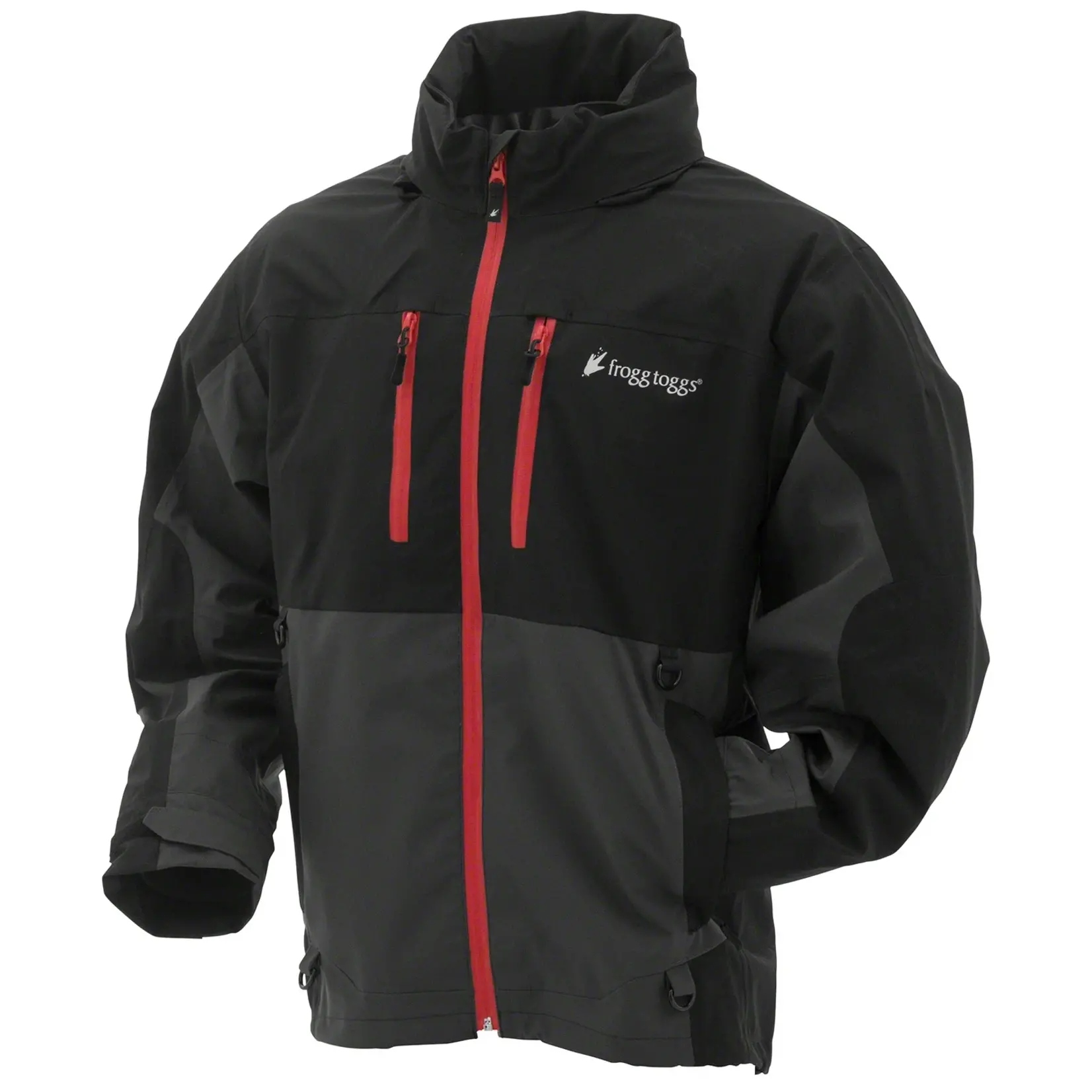 Frog Toggs Frog Togg's Pilot II Jacket/Bib Combo Medium (Black/Charcoal)