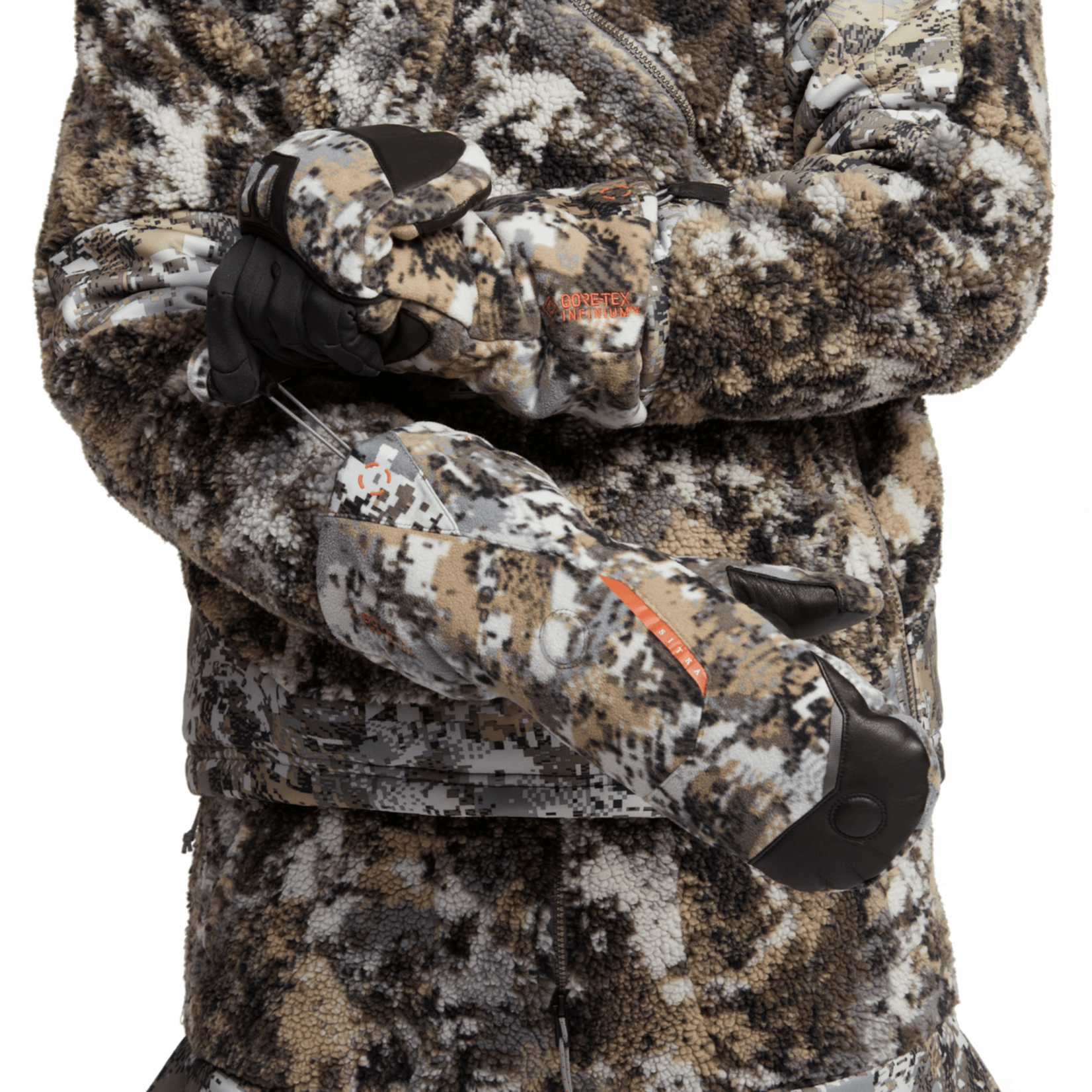 Sitka Mitaine Sitka Incinerator Flip Mitt Optifade Elevated II
