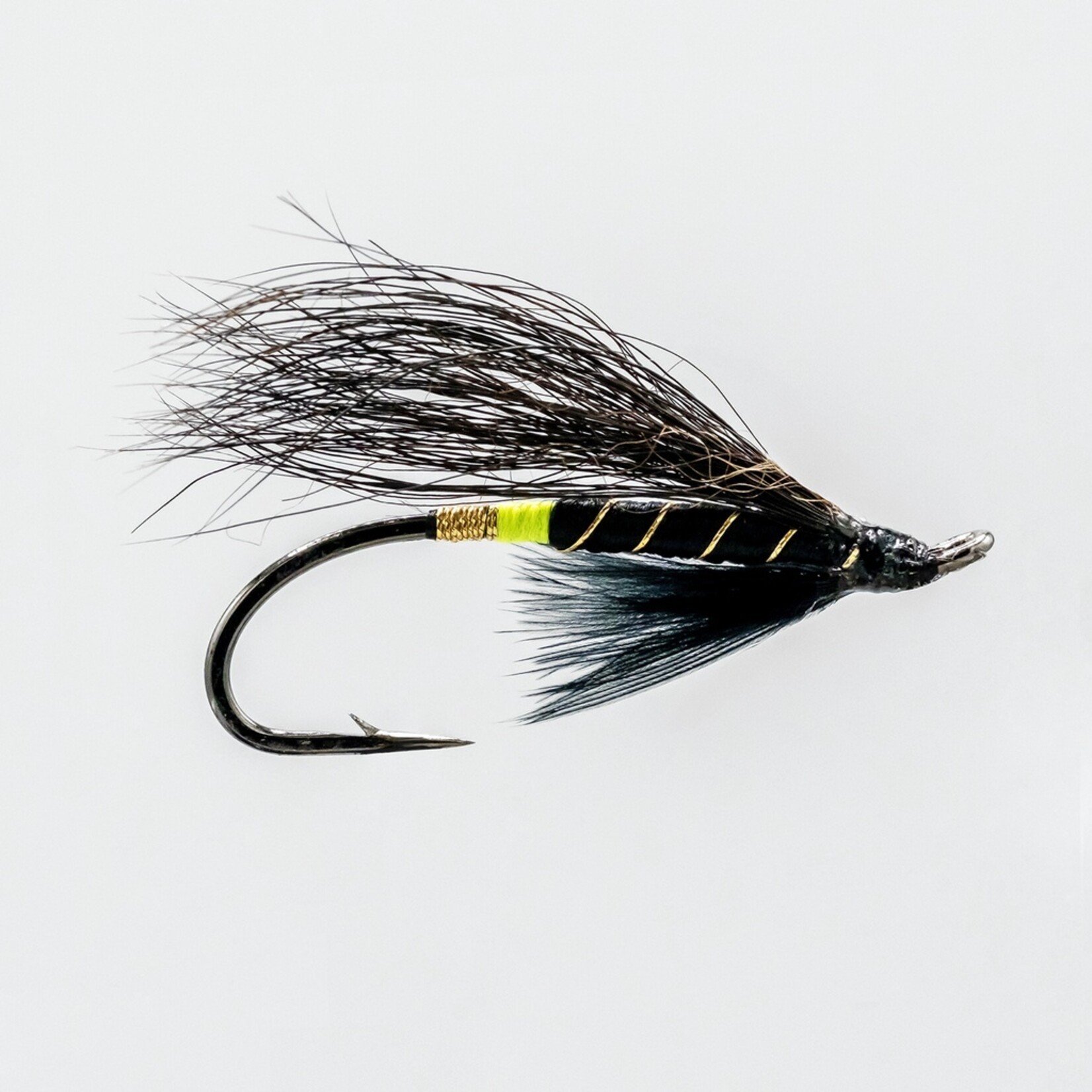 Neptune Flies Neptune Flies - Black Bear Green Butt (Single Partridge Hook)