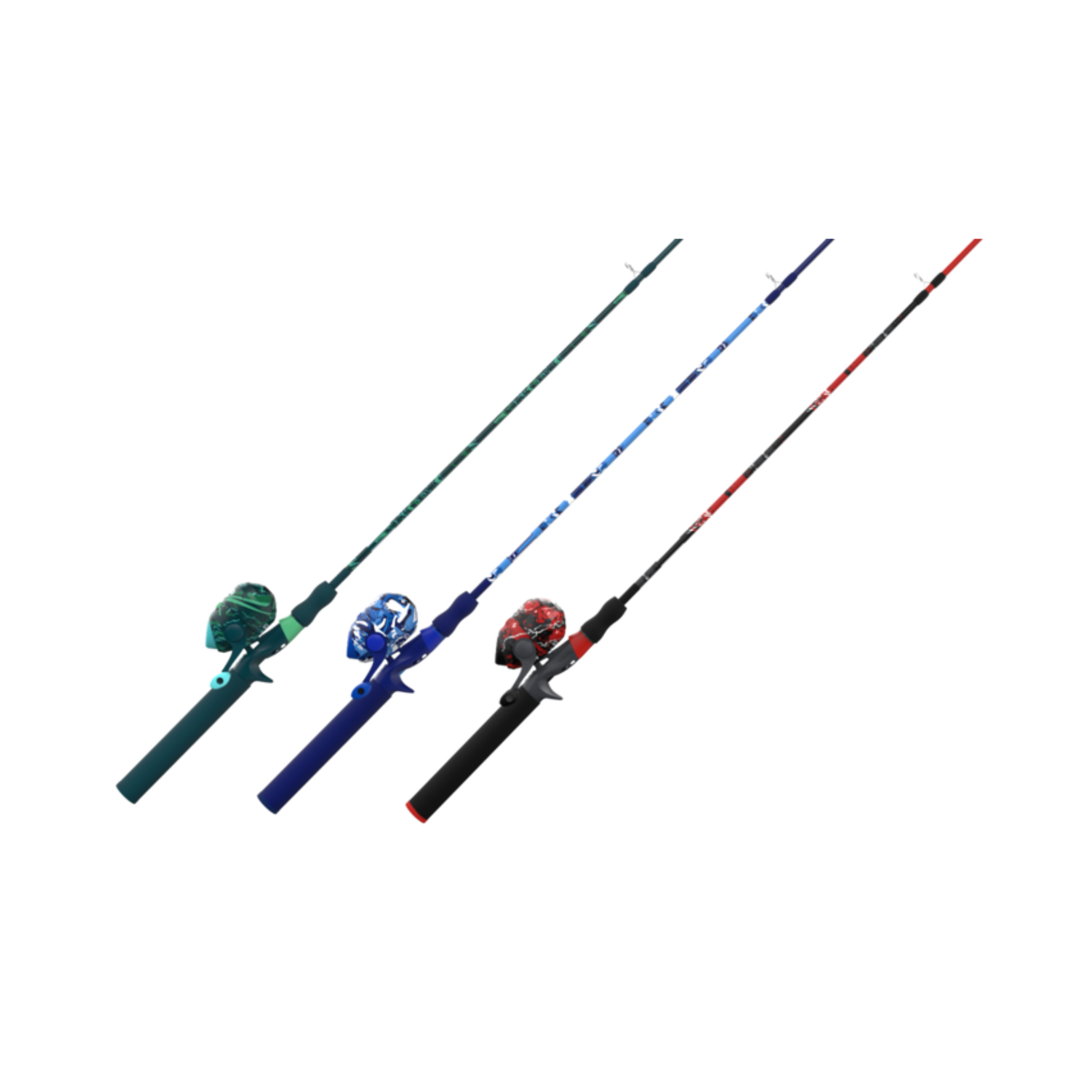 ZEBCO Zebco Splash Blue 6' Medium Spincast Combo