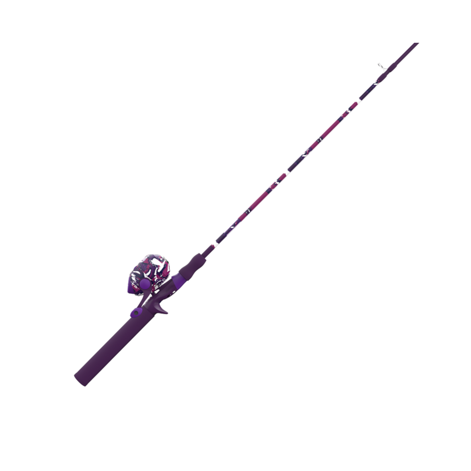 ZEBCO Zebco Splash Tidepool Purple 6' Medium Spincast Combo