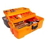 Plano Plano Two-Tray Tackle Box Orange/Smoke