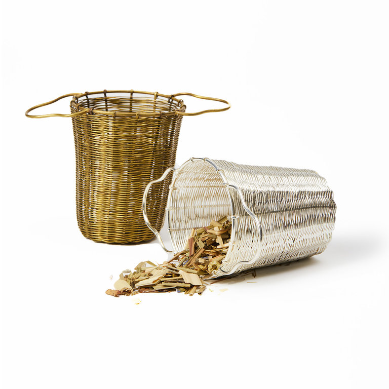 Deep Basket Woven Tea Strainer