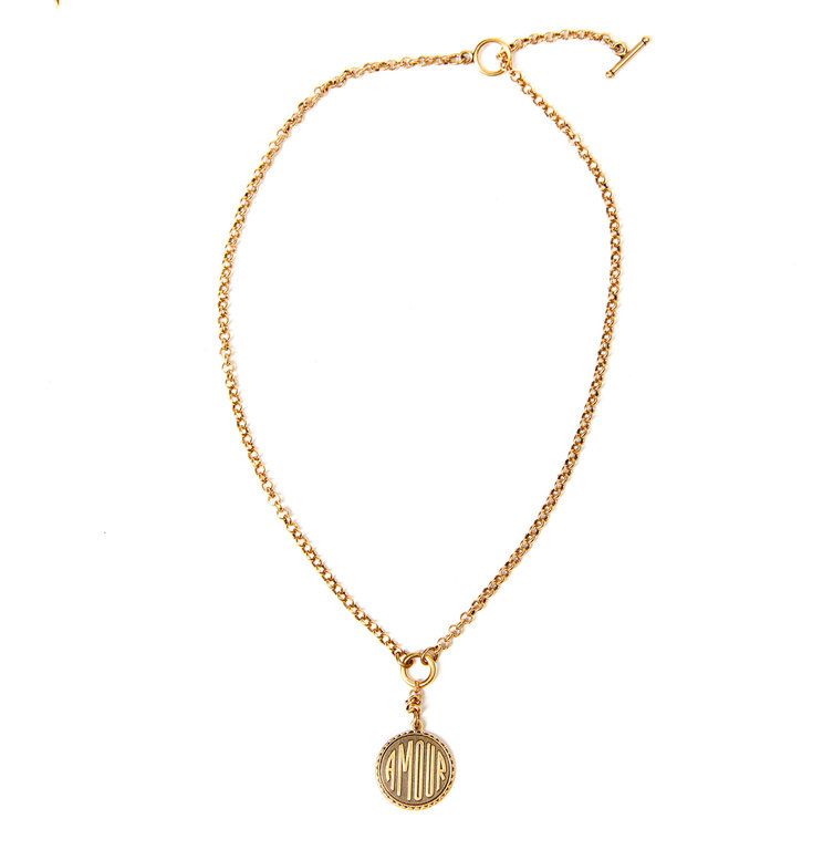 Fallen Aristocrat Amour Charm Necklace