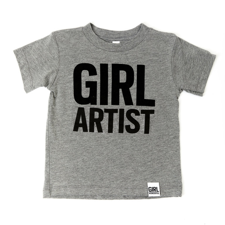 Girl Artist T-Shirt