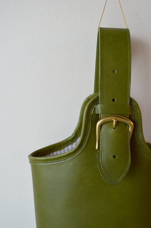 Dreamers Supply Company Petite Leather Bag | Olive
